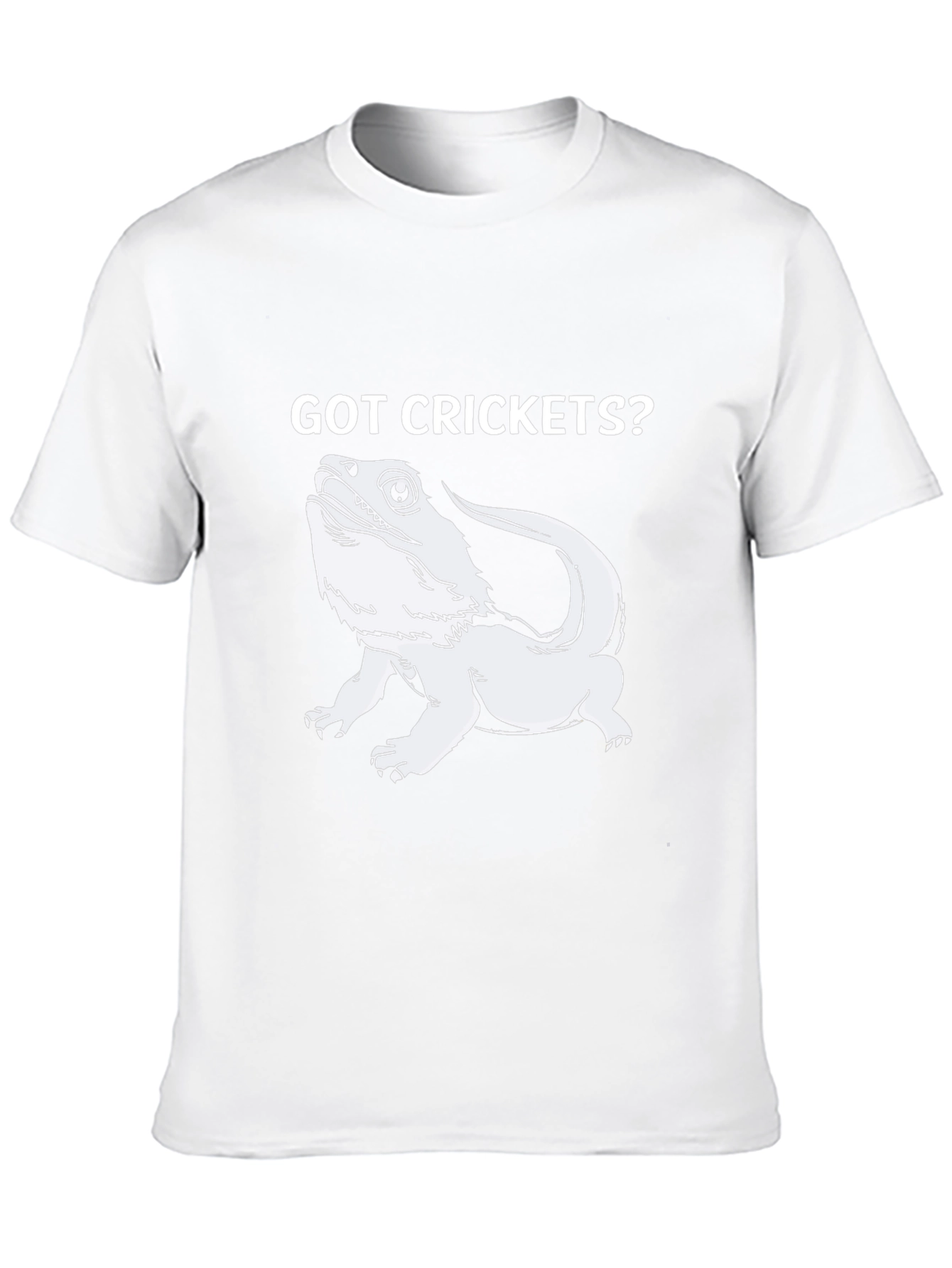 Got Crickets? Bearded Dragon T-Shirt - Black