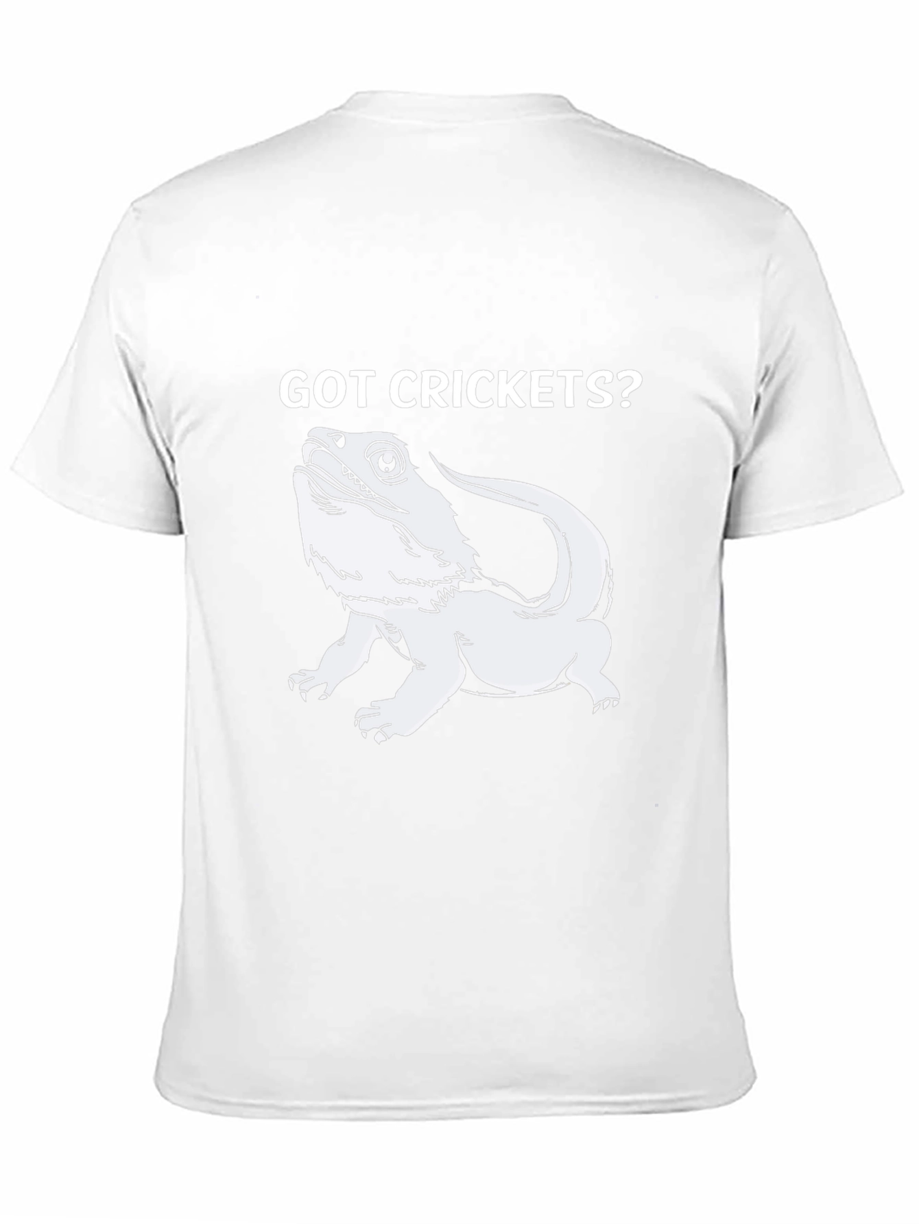 Got Crickets? Bearded Dragon T-Shirt - Black
