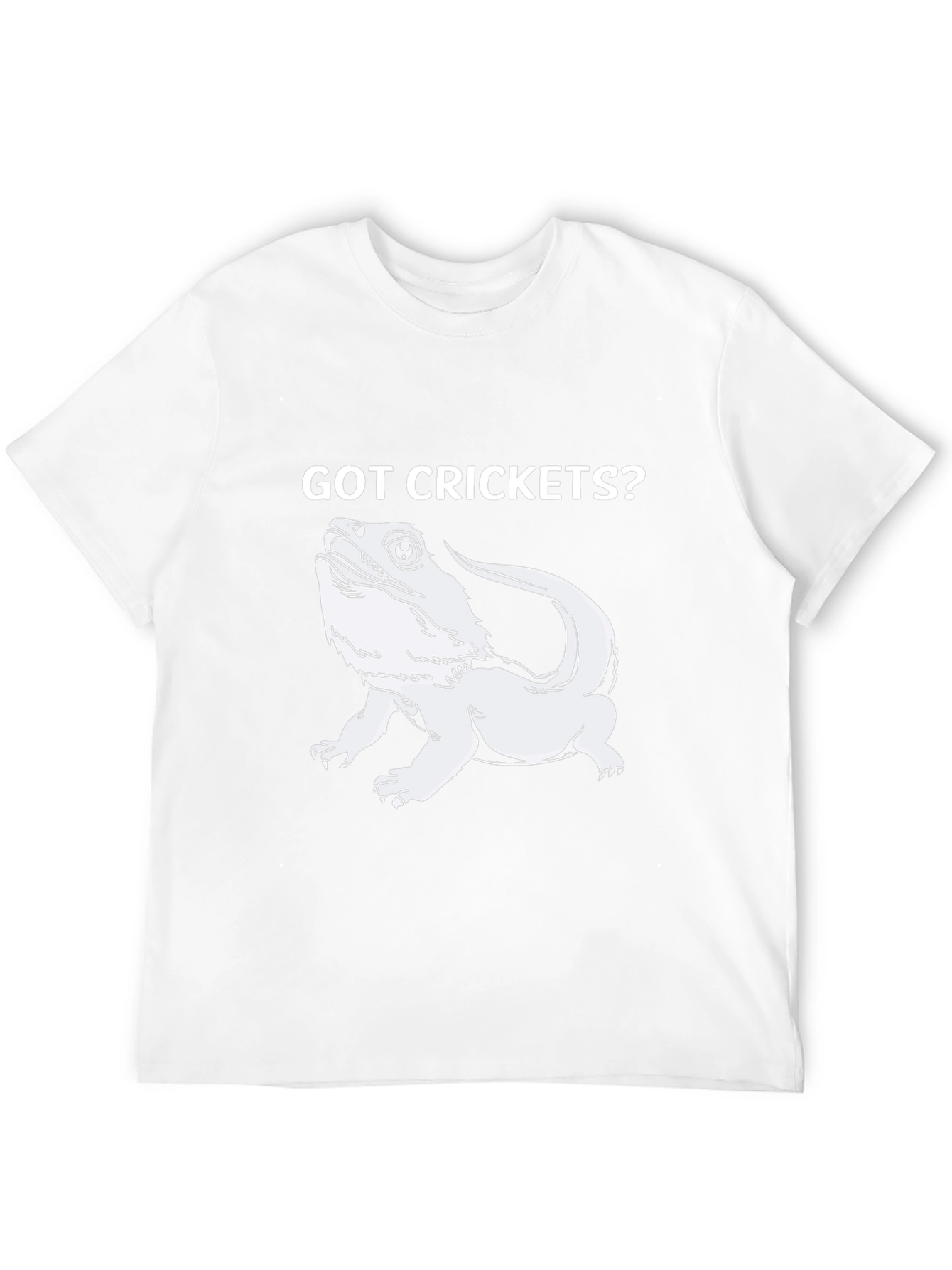Got Crickets? Bearded Dragon T-Shirt - Black