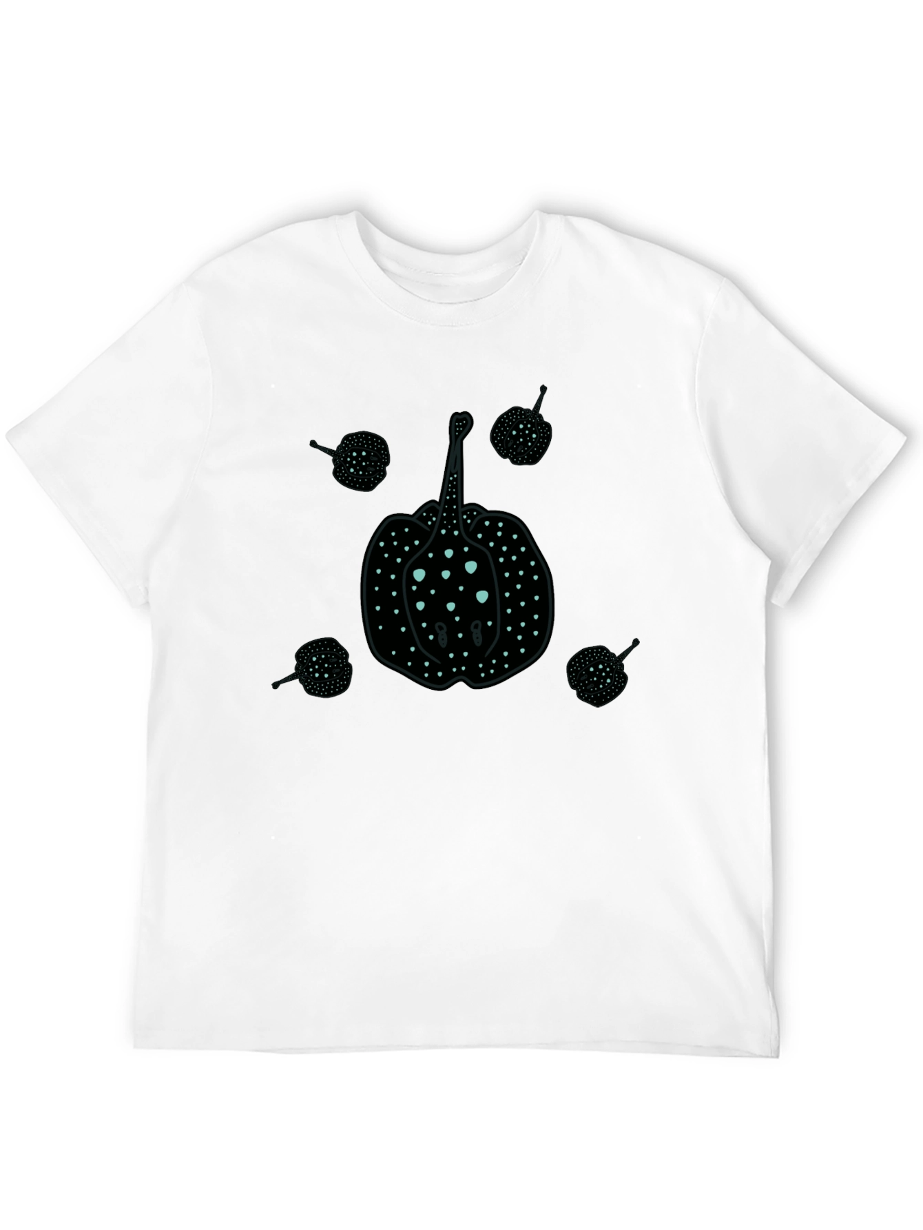 Black Stingray Graphic T-Shirt - Casual Comfort