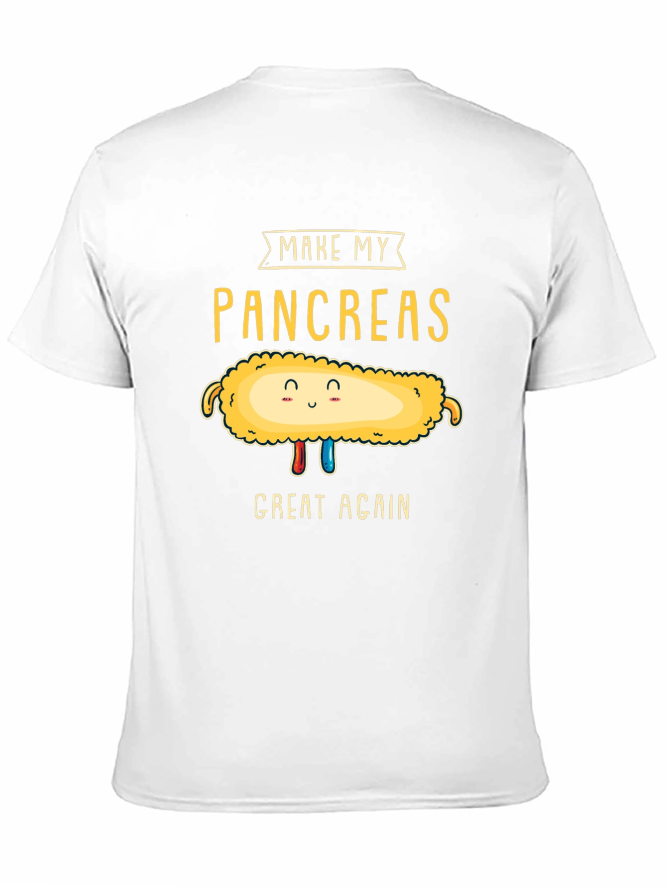 Make My Pancreas Great Again Black T-Shirt