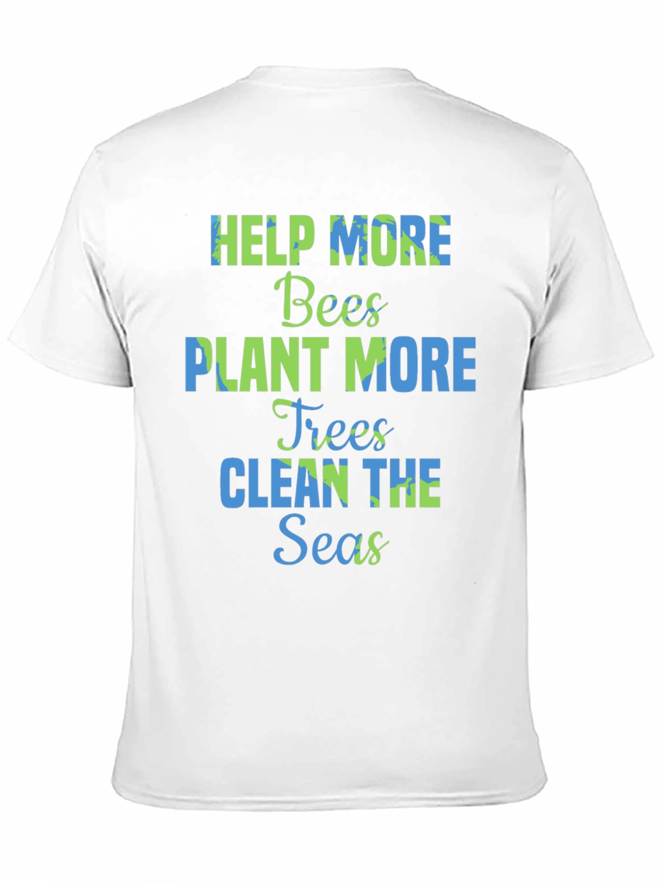 Eco-Friendly Graphic Tee - Save the Planet