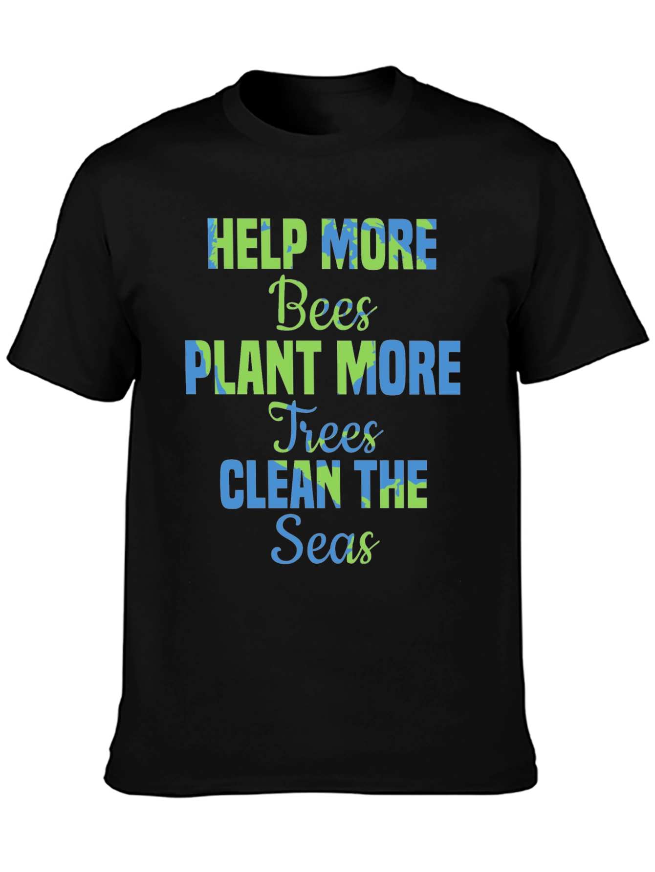 Eco-Friendly Graphic Tee - Save the Planet