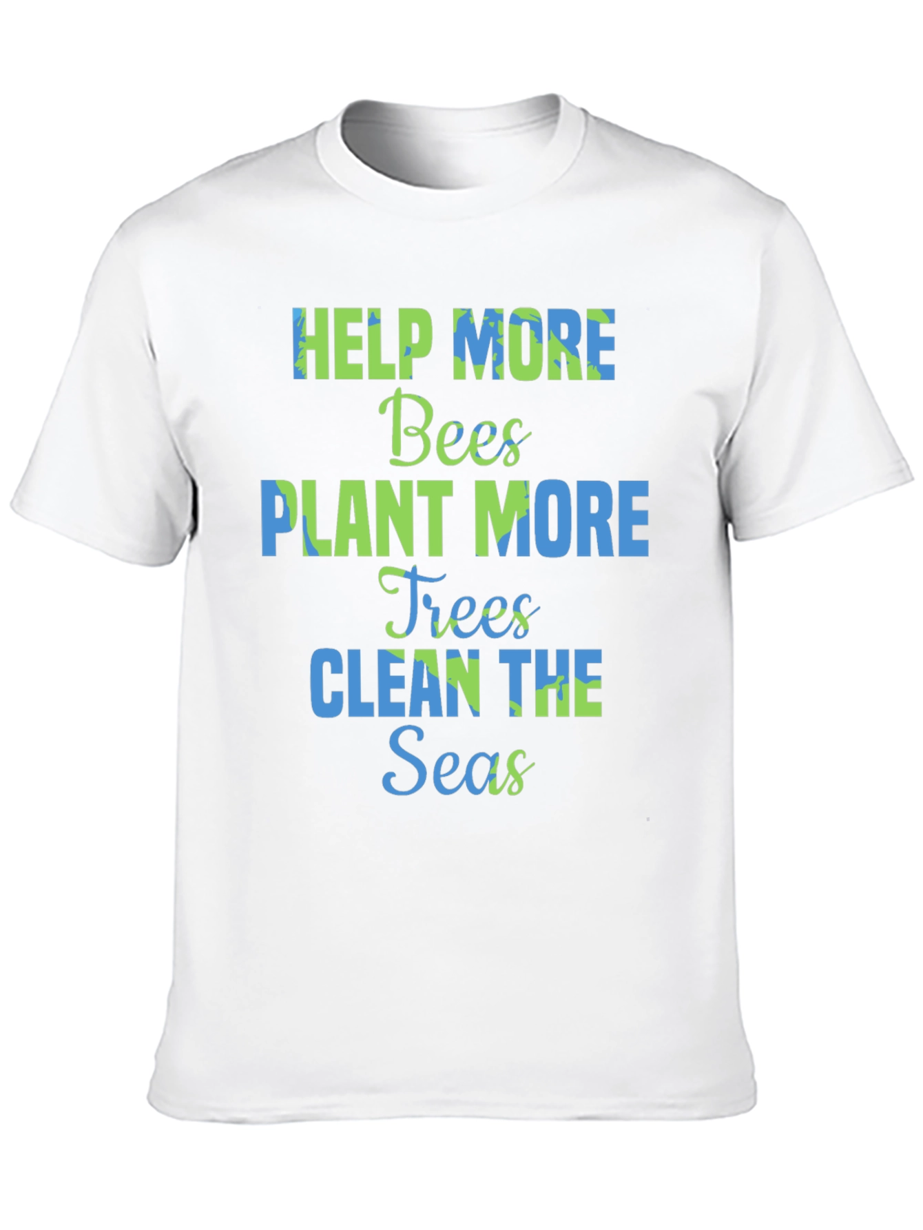 Eco-Friendly Graphic Tee - Save the Planet