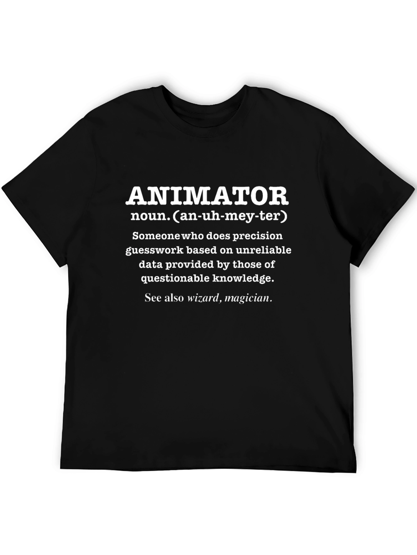 Animator Definition Graphic T-Shirt