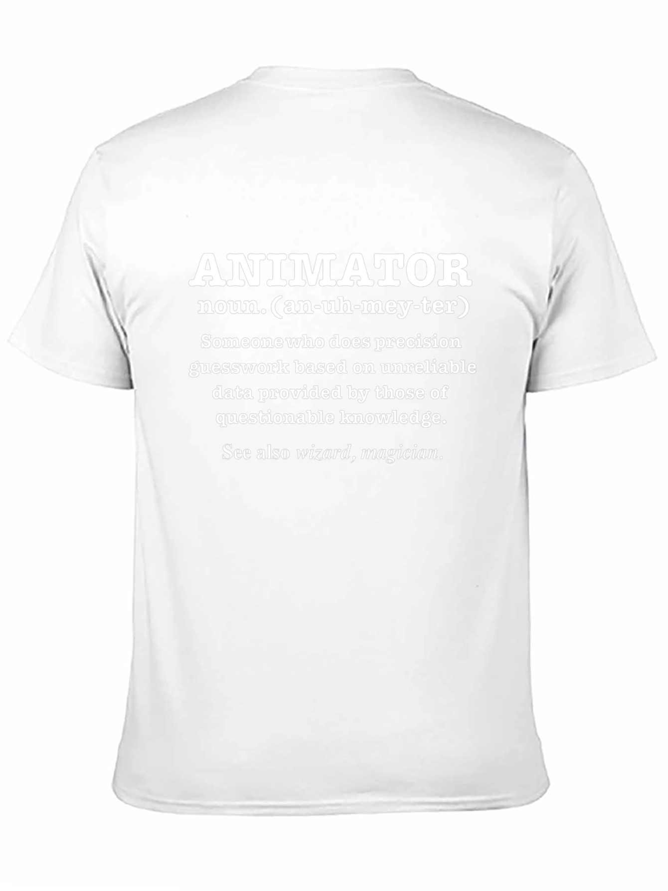 Animator Definition Graphic T-Shirt
