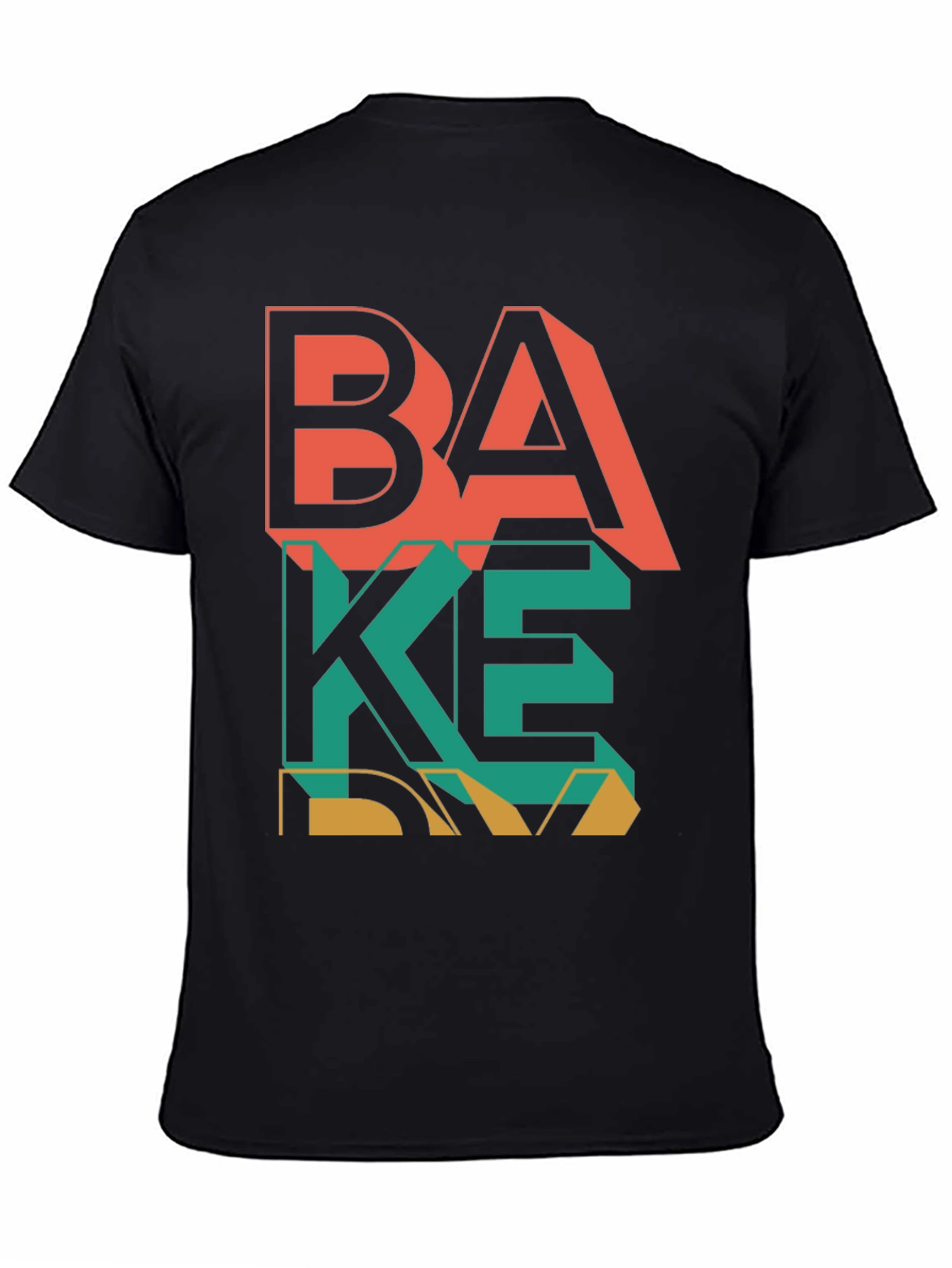 Bold Graphic T-Shirt - BAKE Design