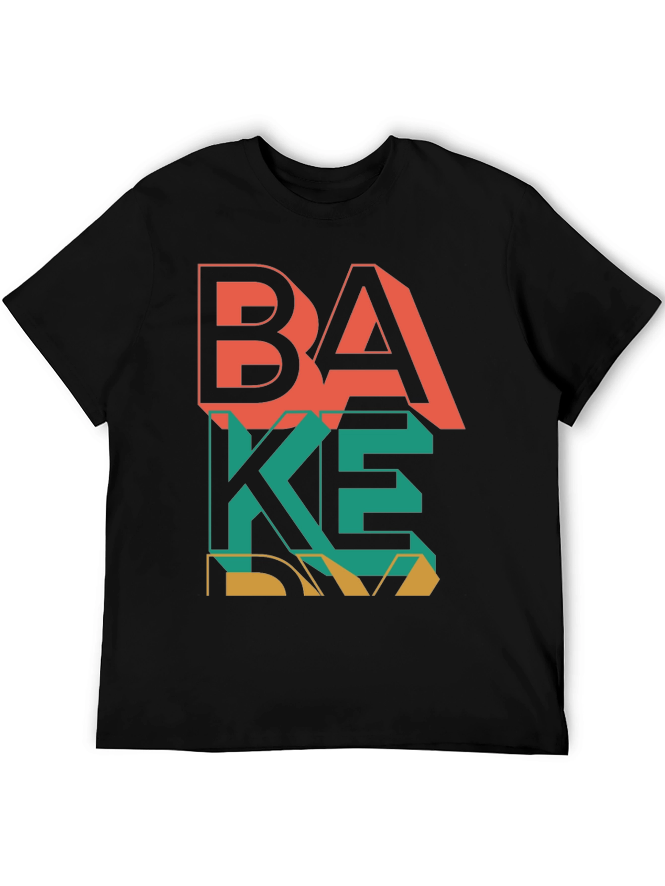 Bold Graphic T-Shirt - BAKE Design