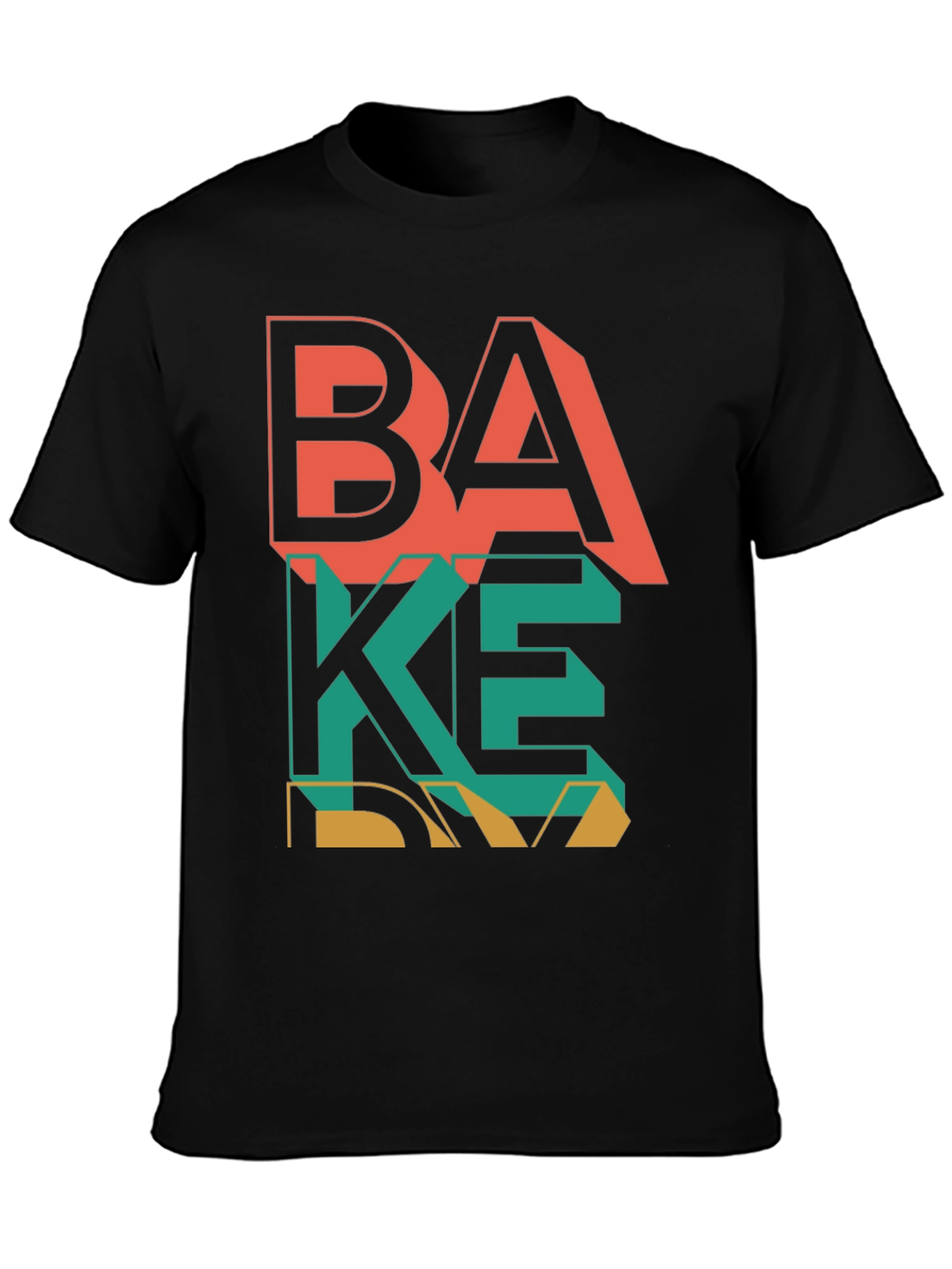 Bold Graphic T-Shirt - BAKE Design