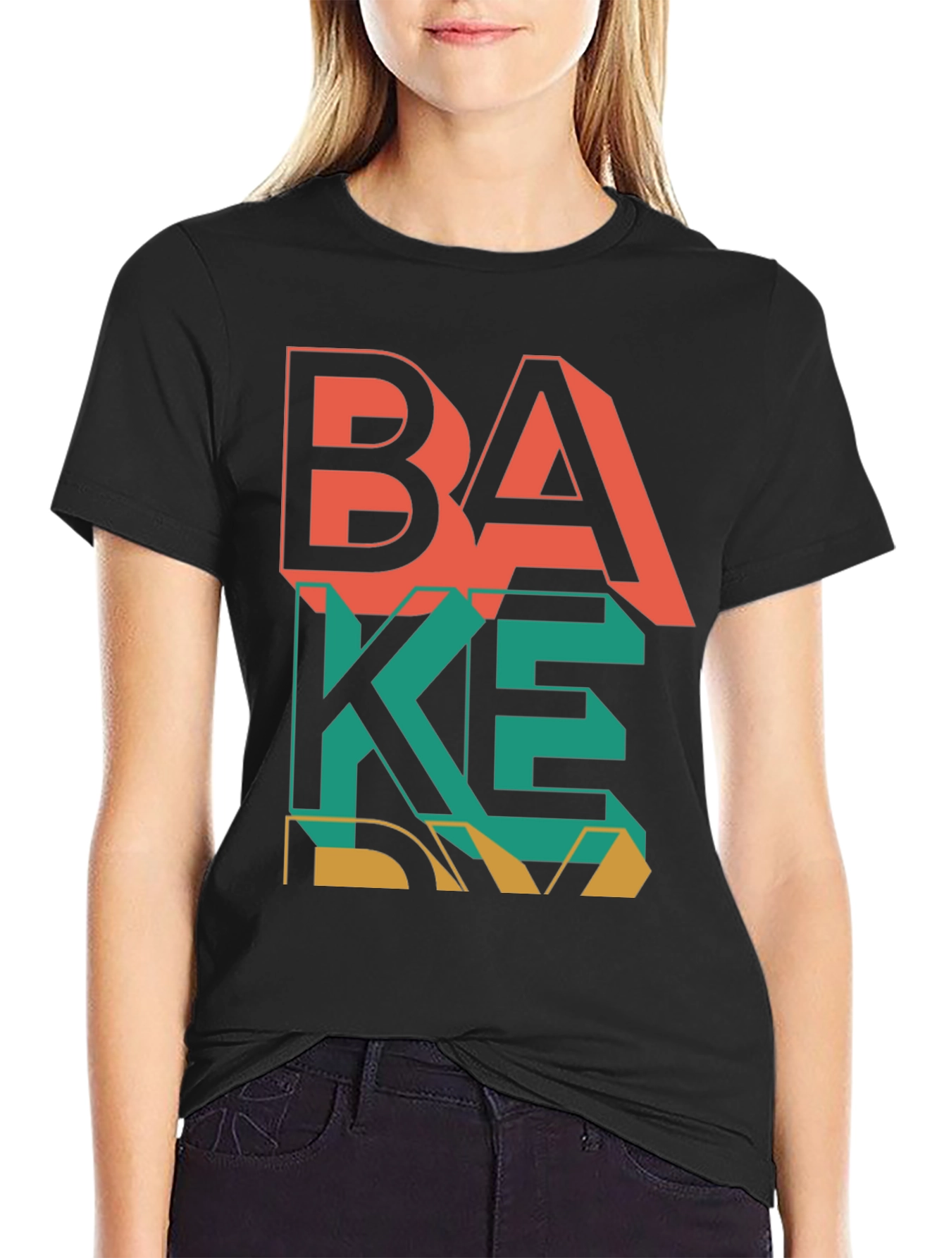 Bold Graphic T-Shirt - BAKE Design