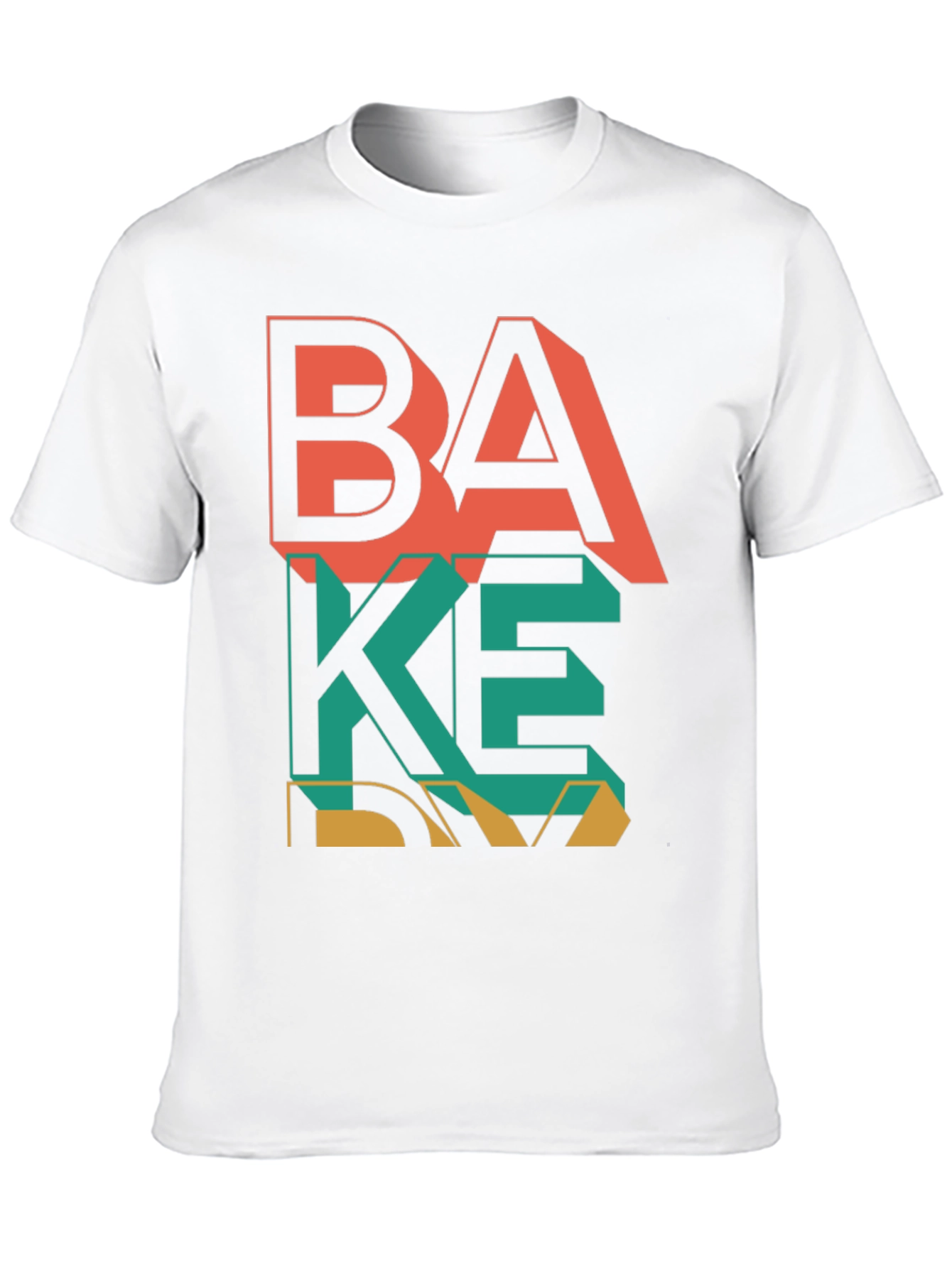 Bold Graphic T-Shirt - BAKE Design