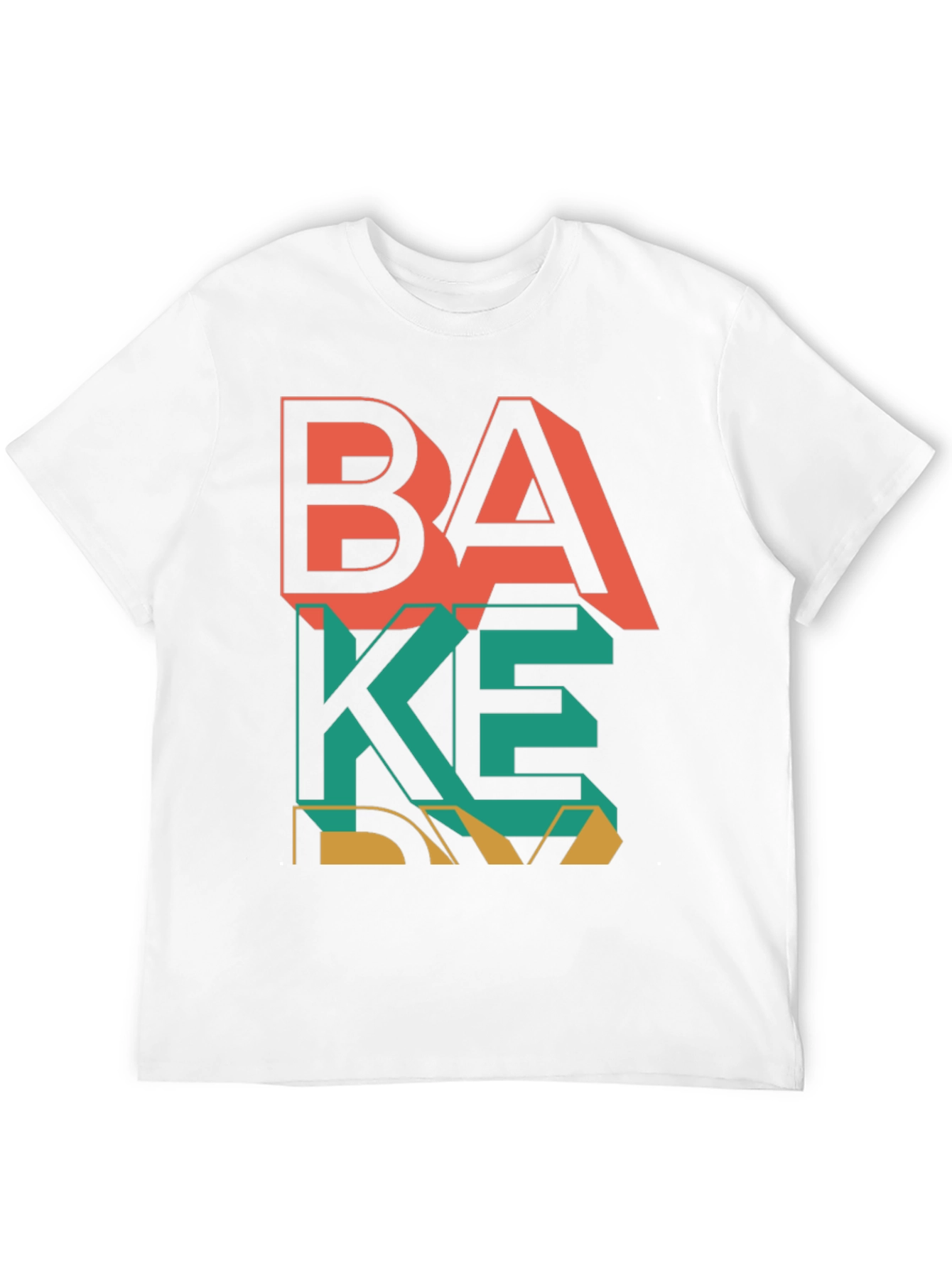 Bold Graphic T-Shirt - BAKE Design