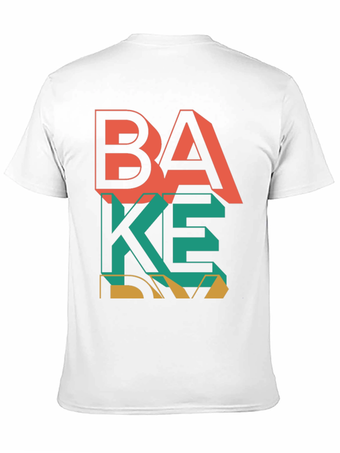 Bold Graphic T-Shirt - BAKE Design