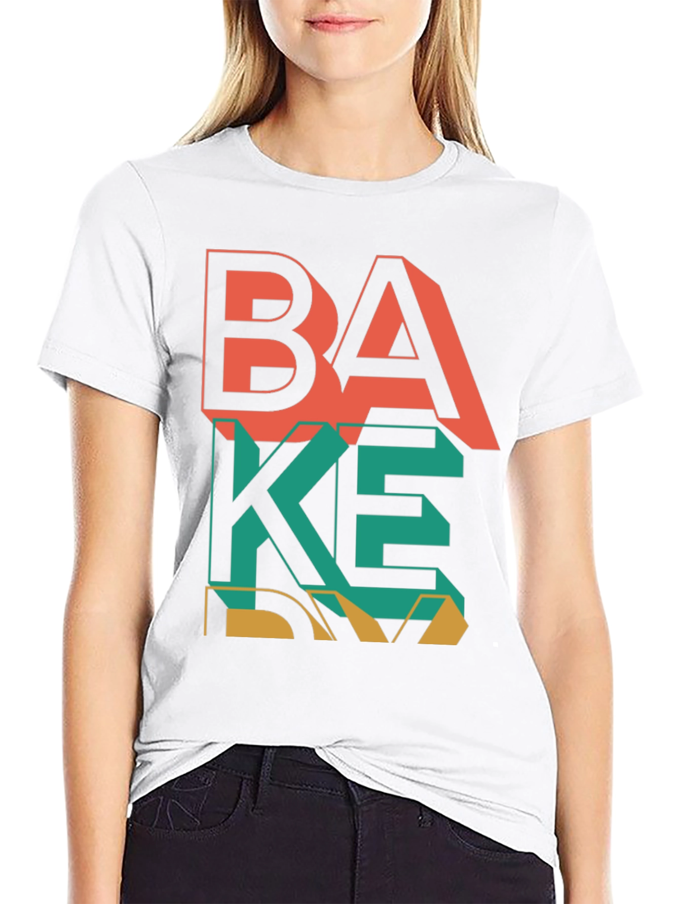 Bold Graphic T-Shirt - BAKE Design