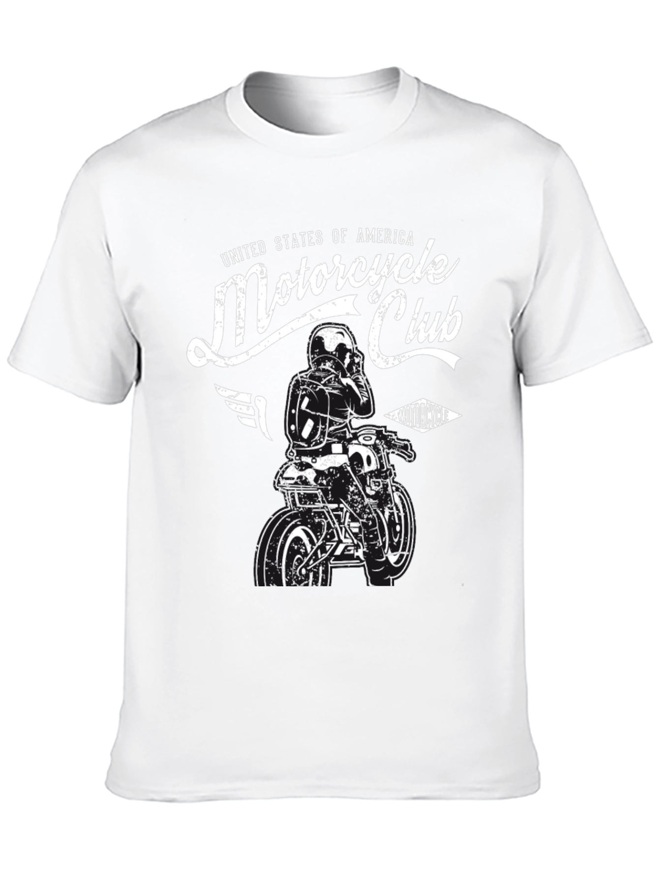 Motorcycle Club Graphic T-Shirt