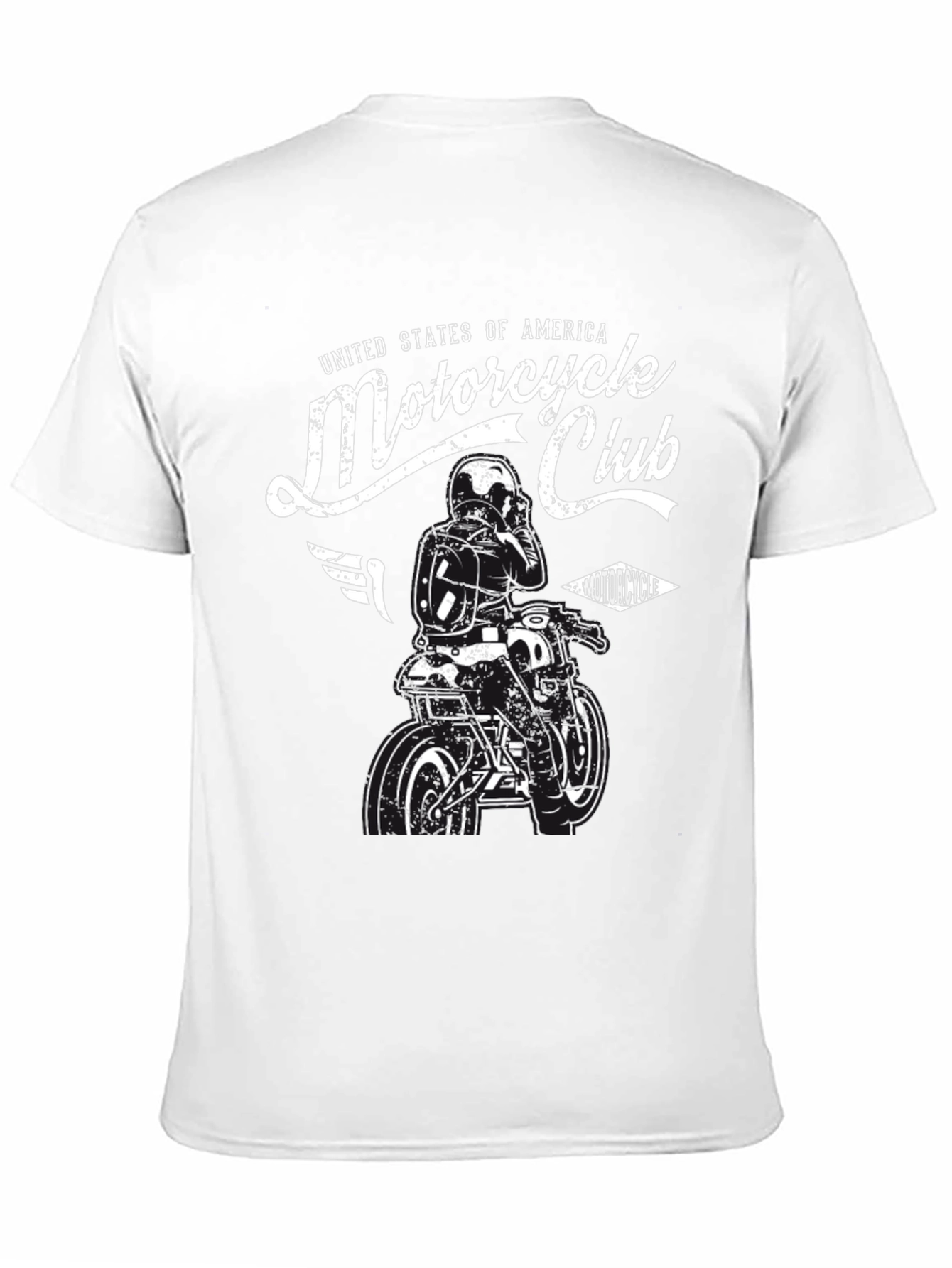 Motorcycle Club Graphic T-Shirt