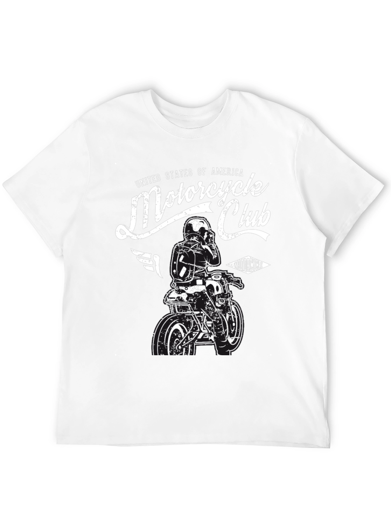 Motorcycle Club Graphic T-Shirt