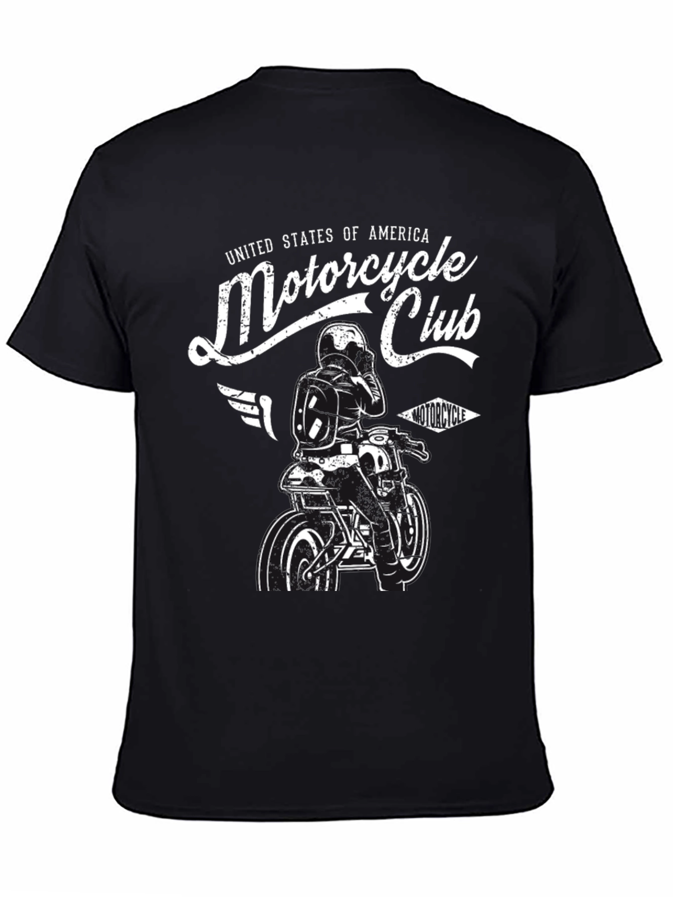 Motorcycle Club Graphic T-Shirt