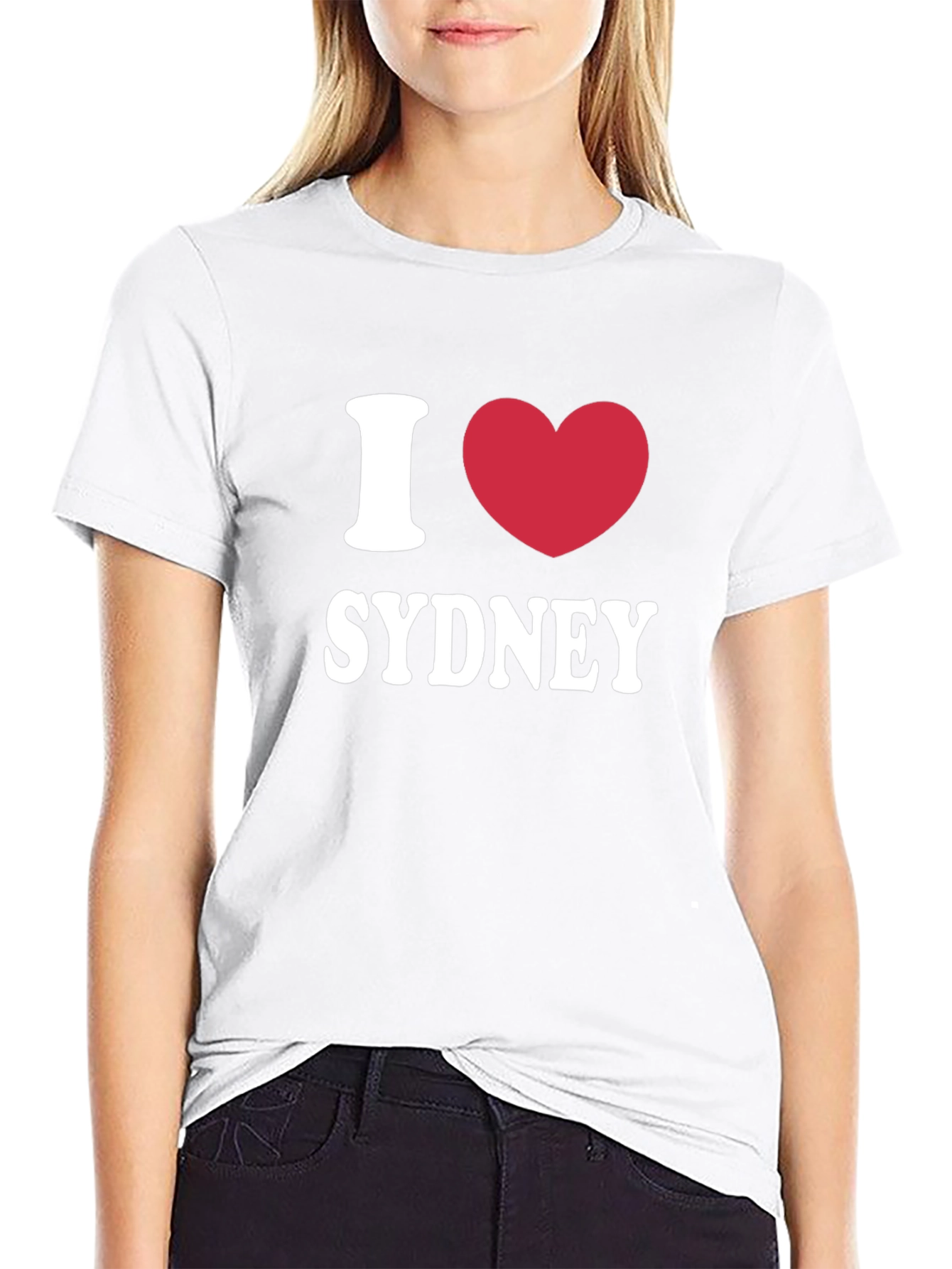 I Love Sydney Black T-Shirt