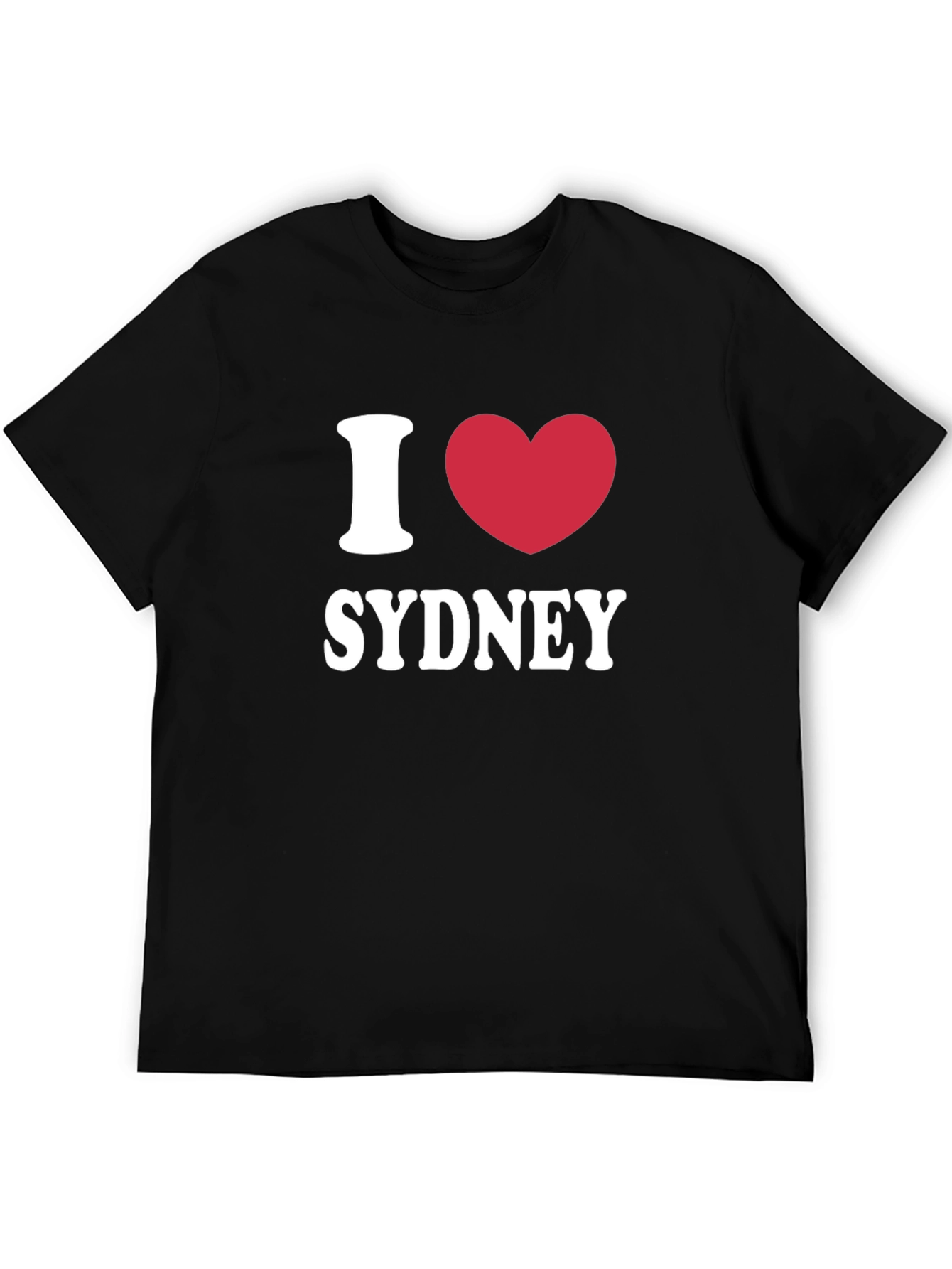I Love Sydney Black T-Shirt