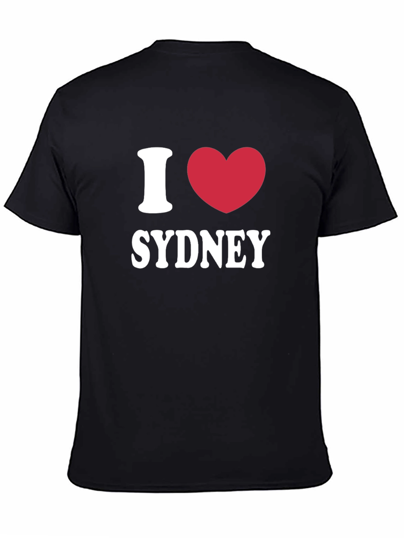 I Love Sydney Black T-Shirt