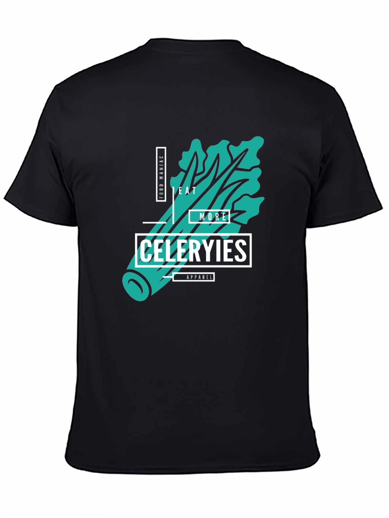 Eat More Celery T-Shirt - Food Maniac Apparel