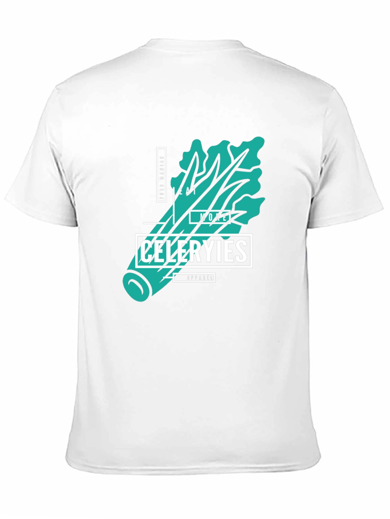 Eat More Celery T-Shirt - Food Maniac Apparel