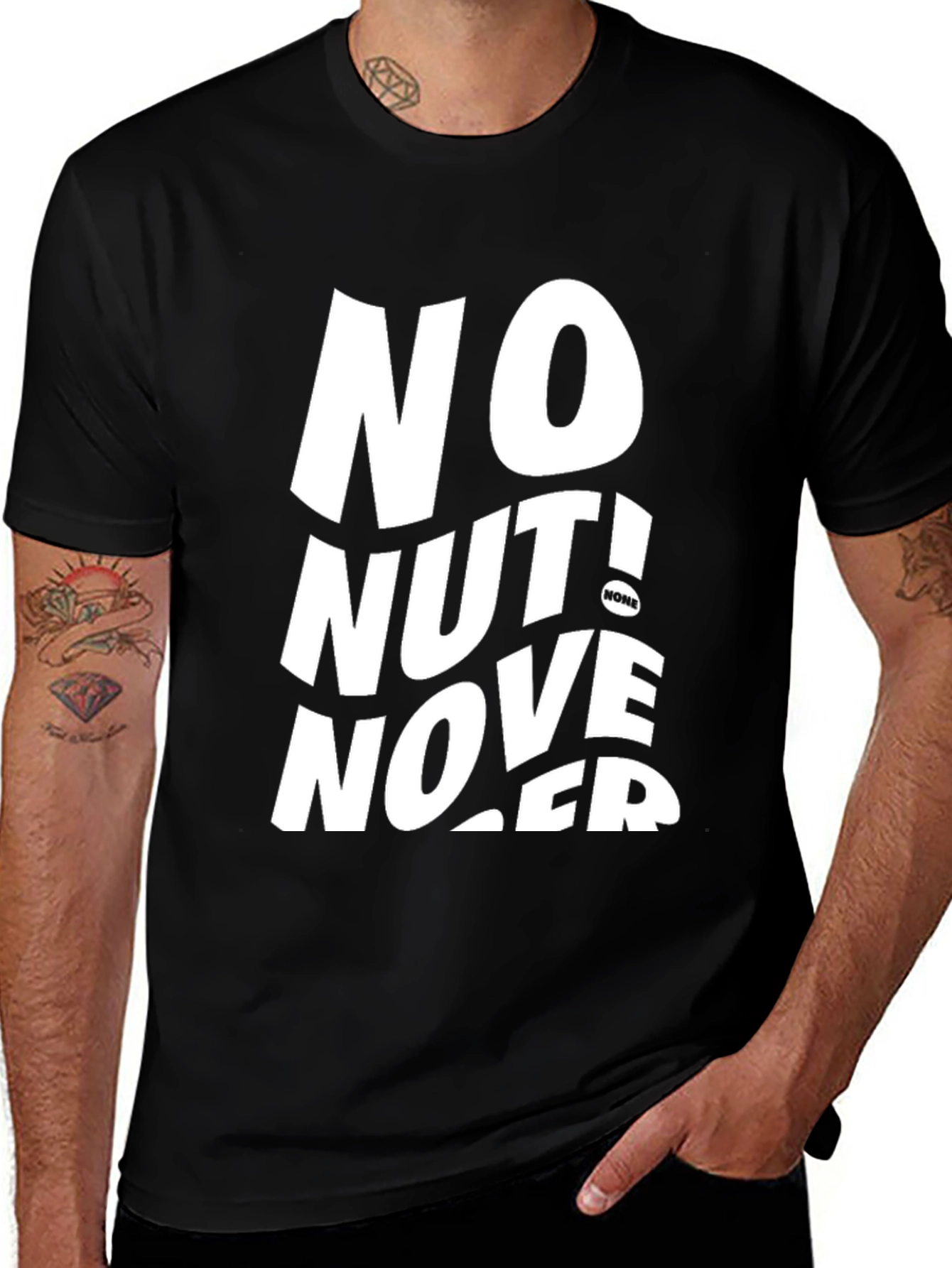 No Nut November T-Shirt - Bold Graphic Print