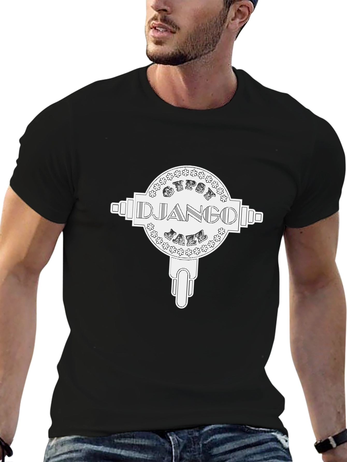 Gypsy Django Jazz Graphic T-Shirt