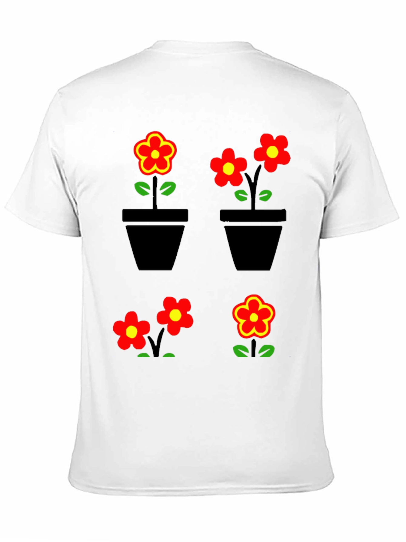 Floral Graphic T-Shirt - Trendy Comfortable