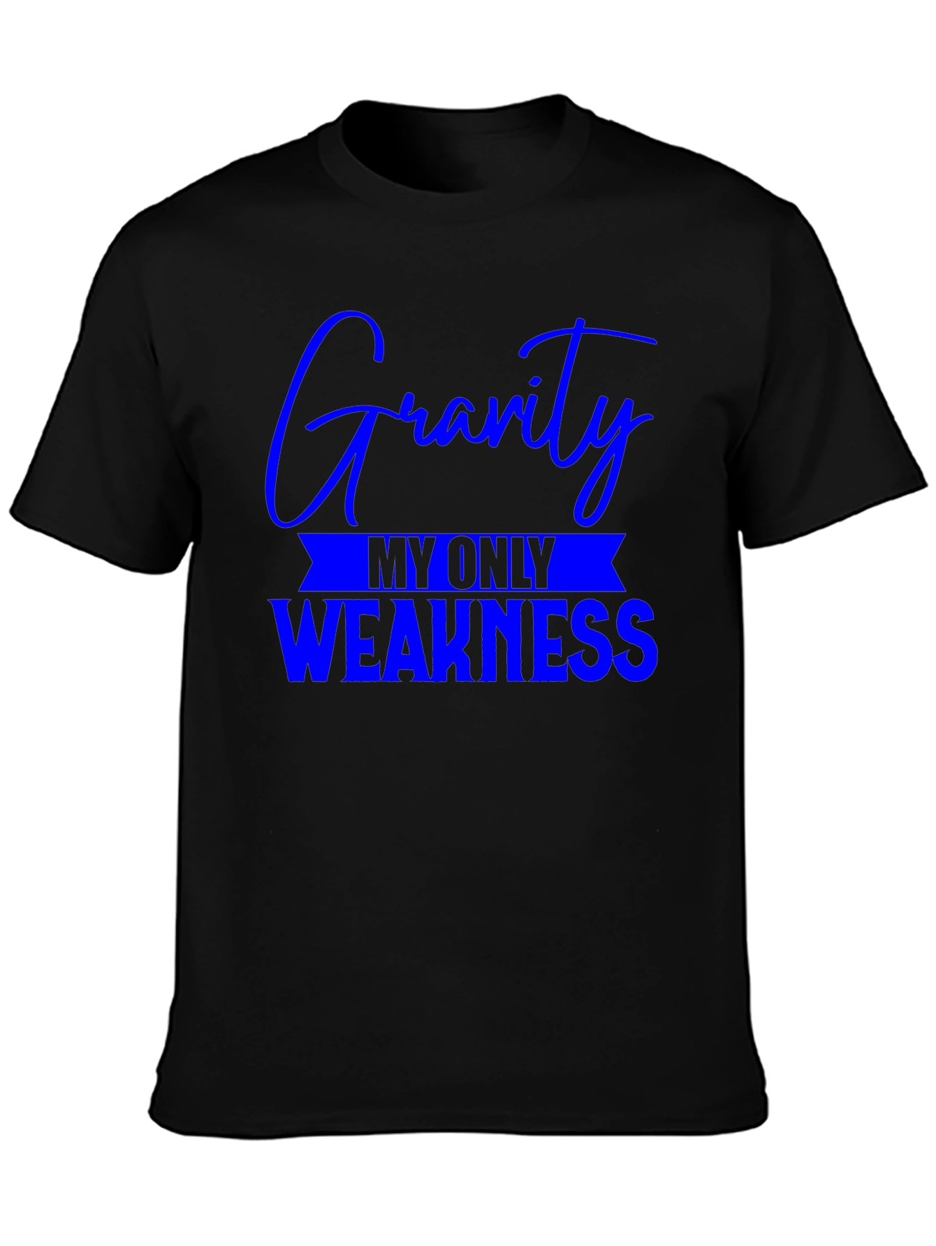 Gravity Weakness Graphic Tee - Black