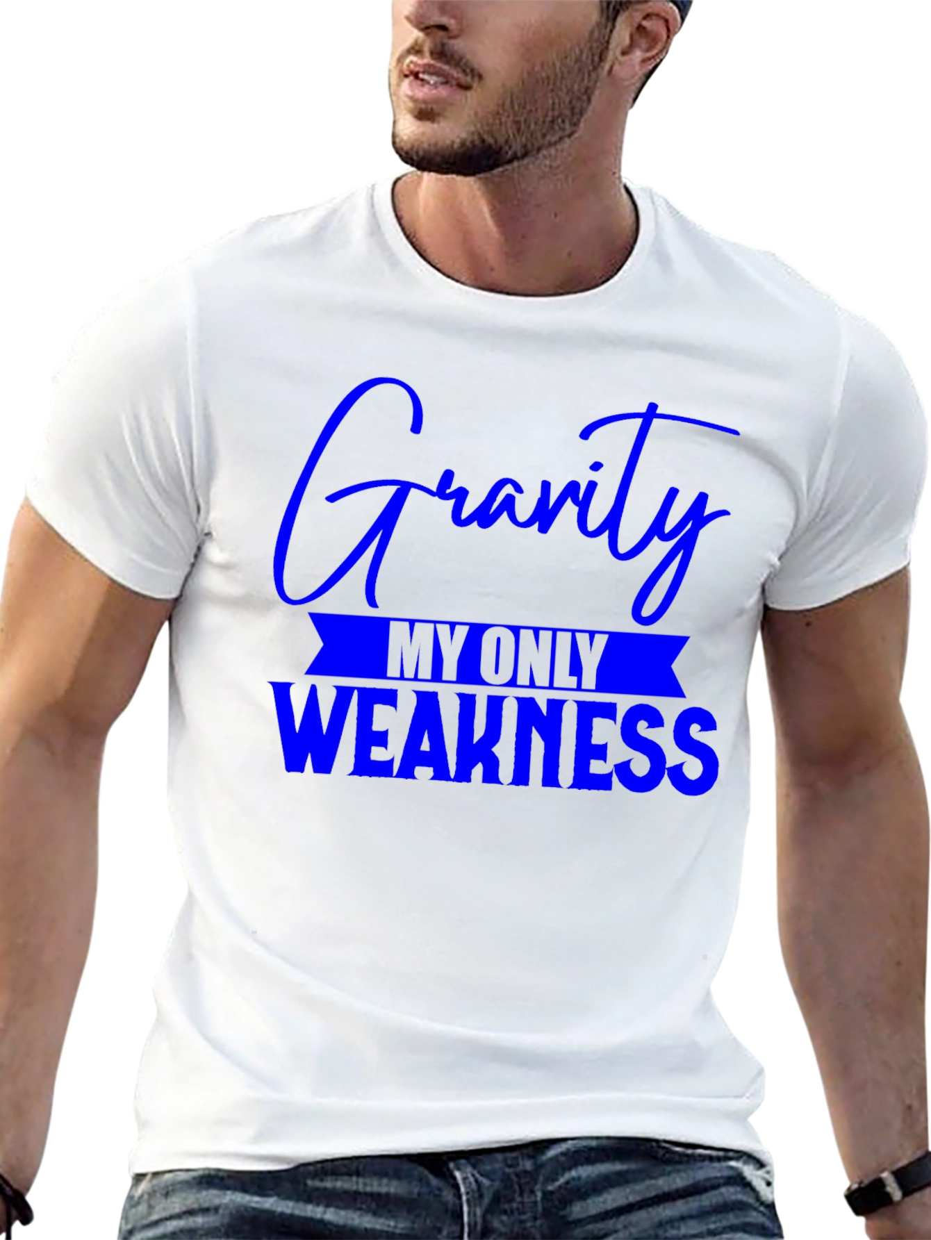 Gravity Weakness Graphic Tee - Black