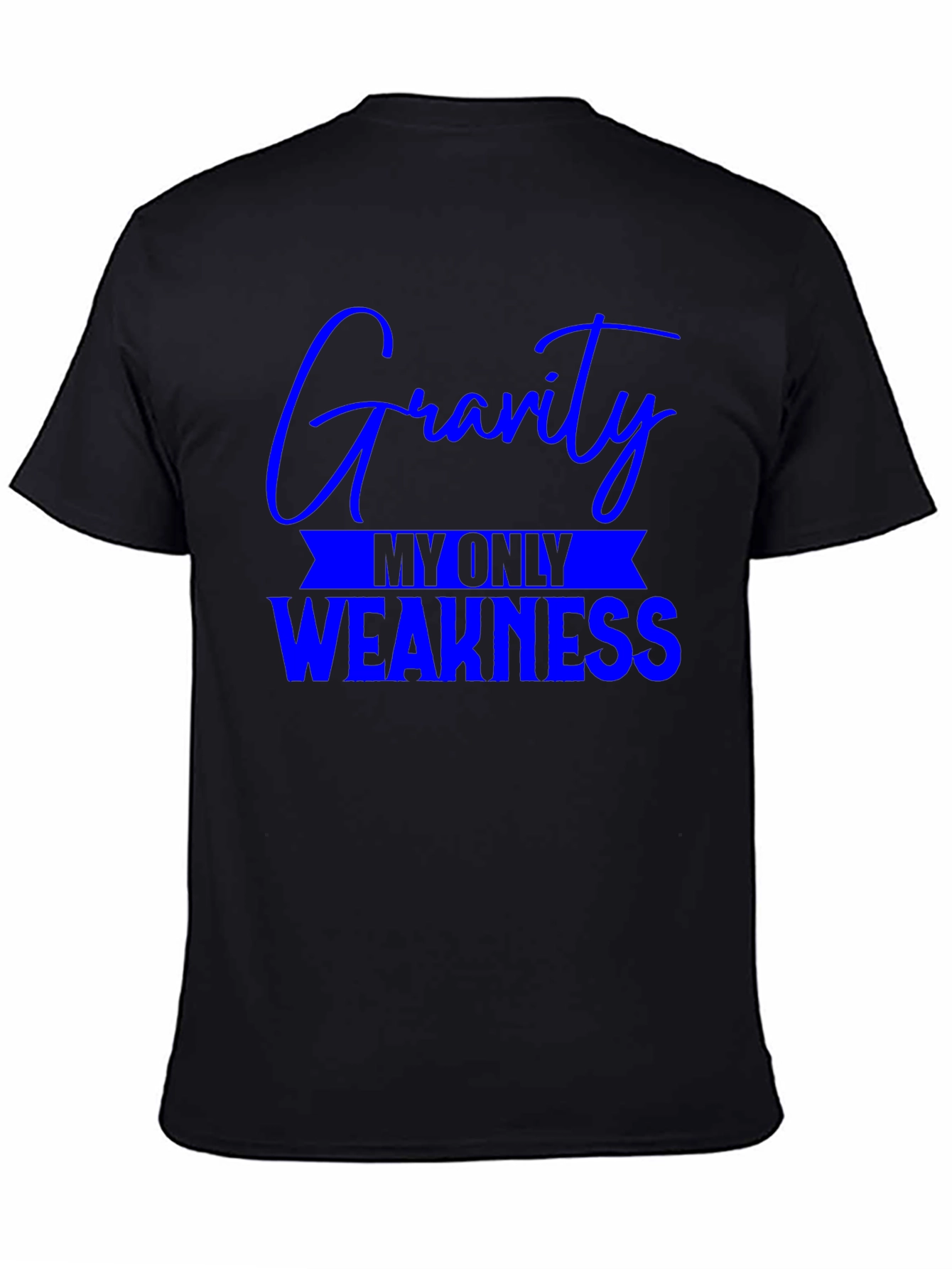 Gravity Weakness Graphic Tee - Black