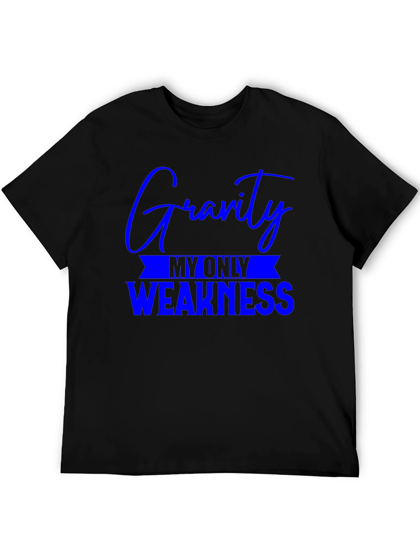 Gravity Weakness Graphic Tee - Black