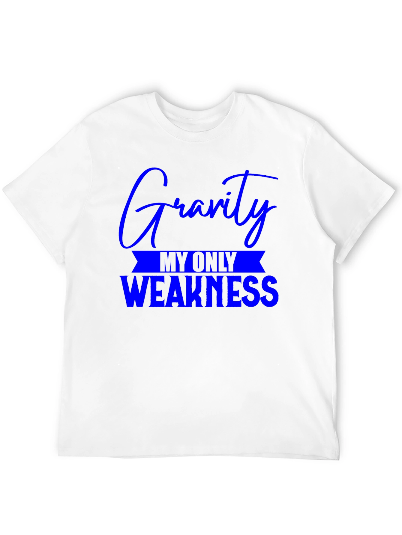 Gravity Weakness Graphic Tee - Black