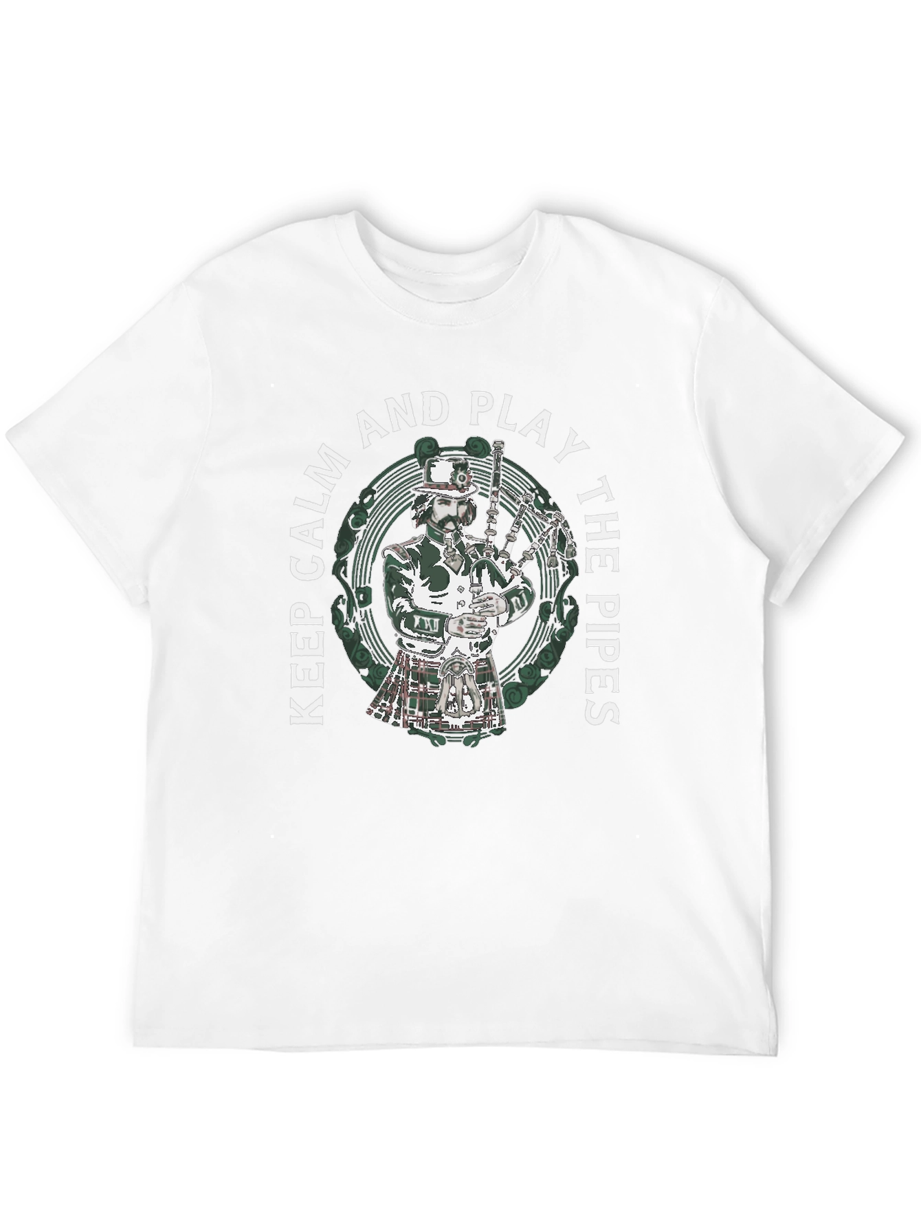 Keep Calm and Play the Pipes T-Shirt