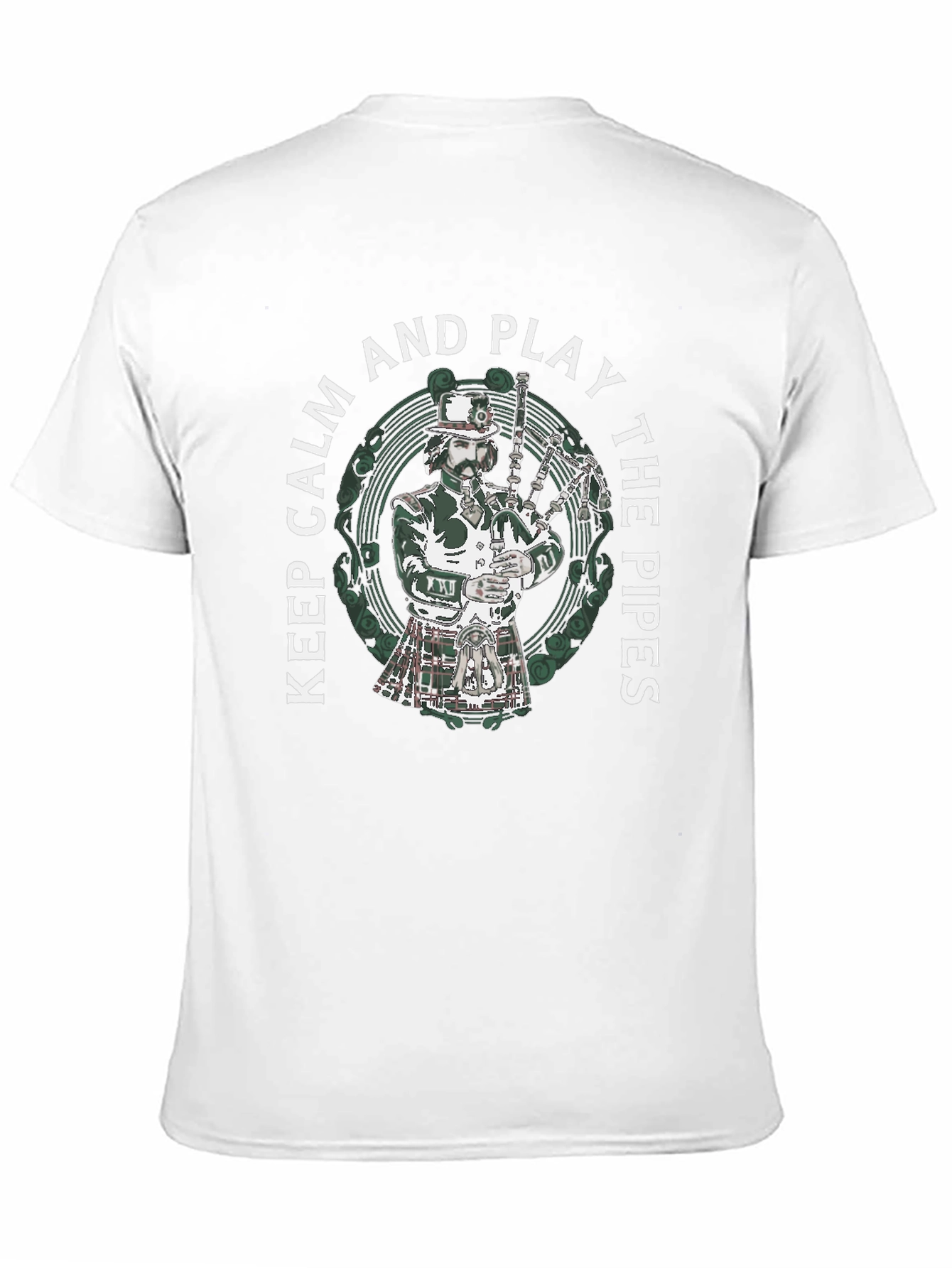 Keep Calm and Play the Pipes T-Shirt