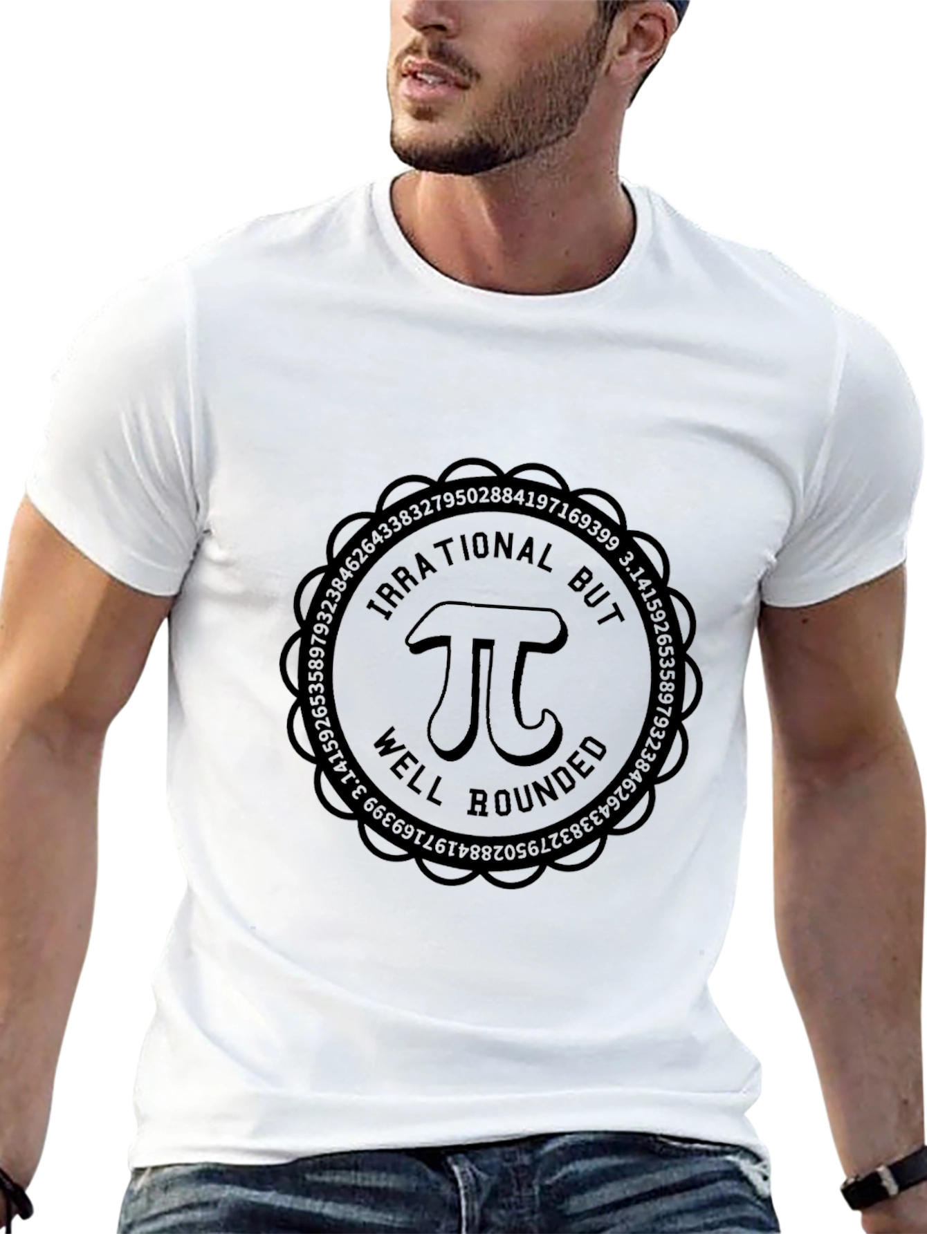 Irrational but Well Rounded Pi T-Shirt