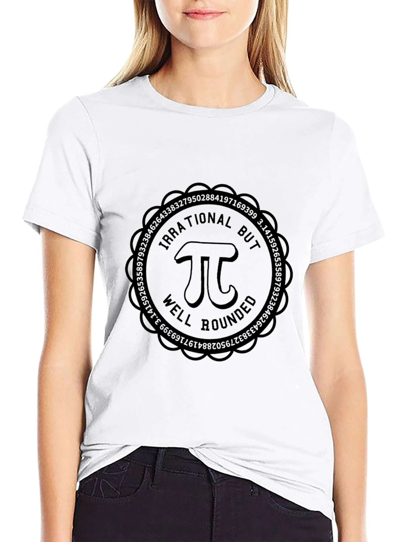 Irrational but Well Rounded Pi T-Shirt