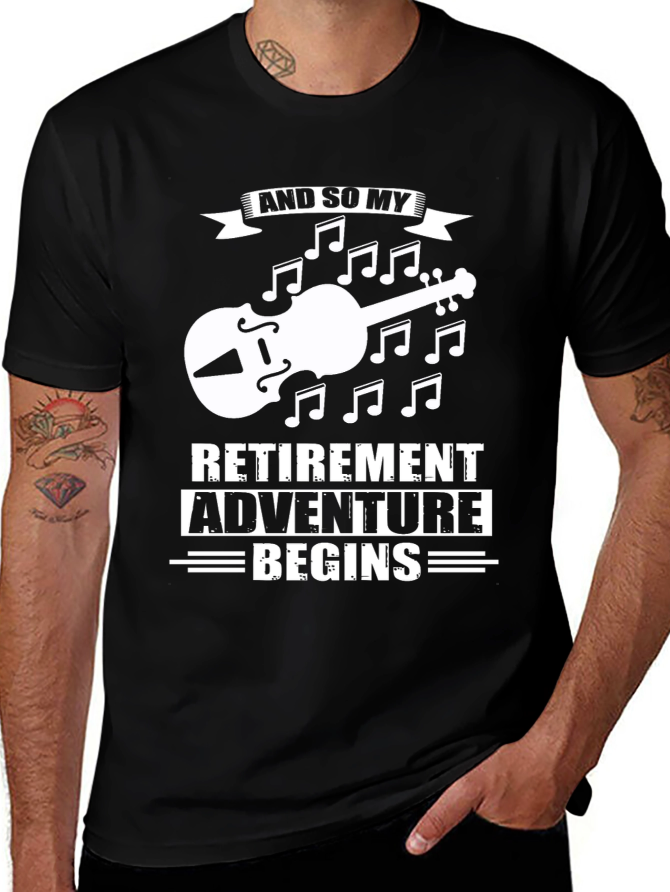 Retirement Adventure Begins T-Shirt