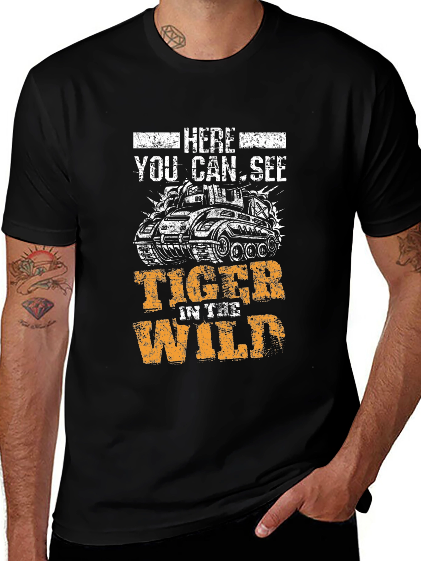 Tiger in the Wild Graphic Tee