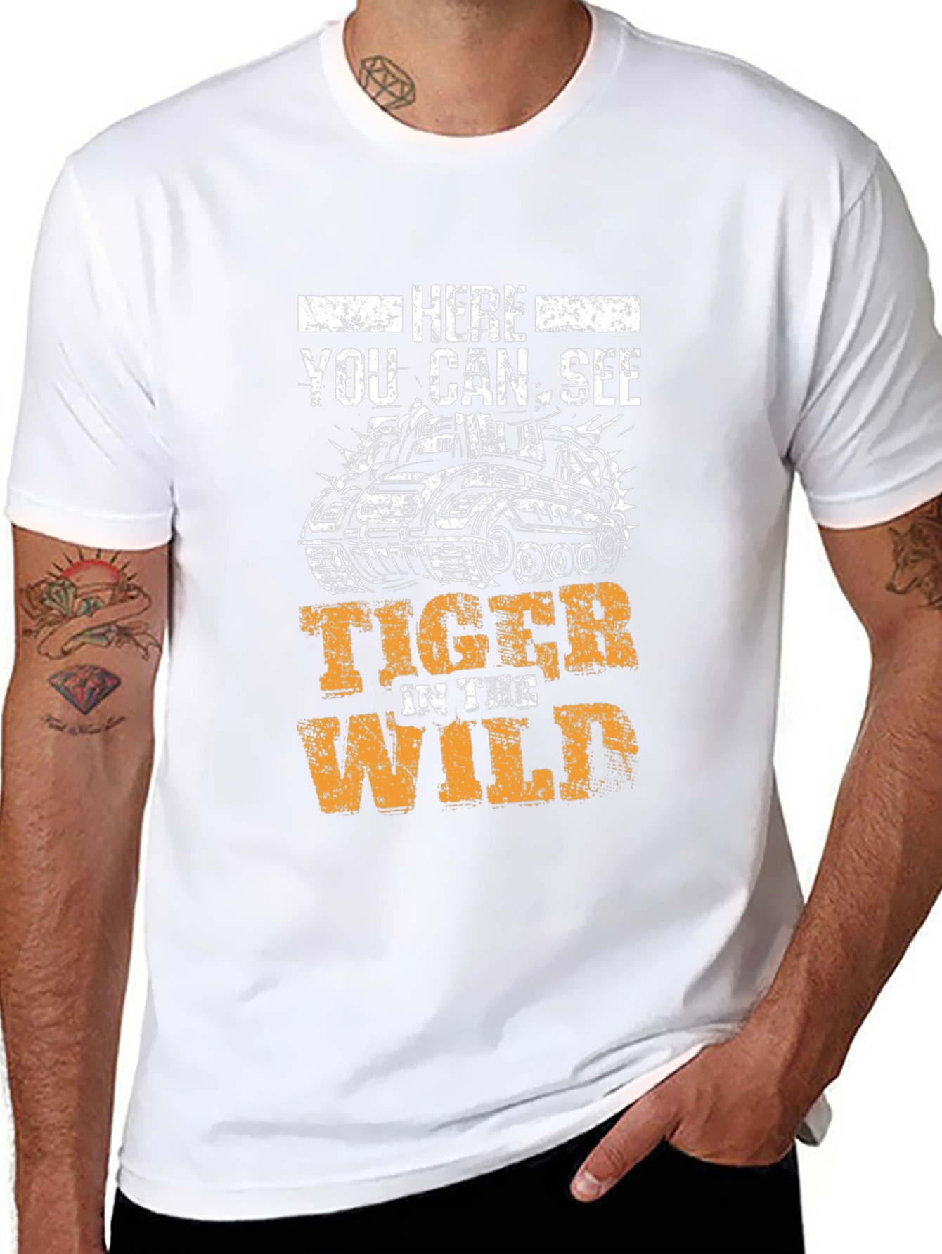 Tiger in the Wild Graphic Tee