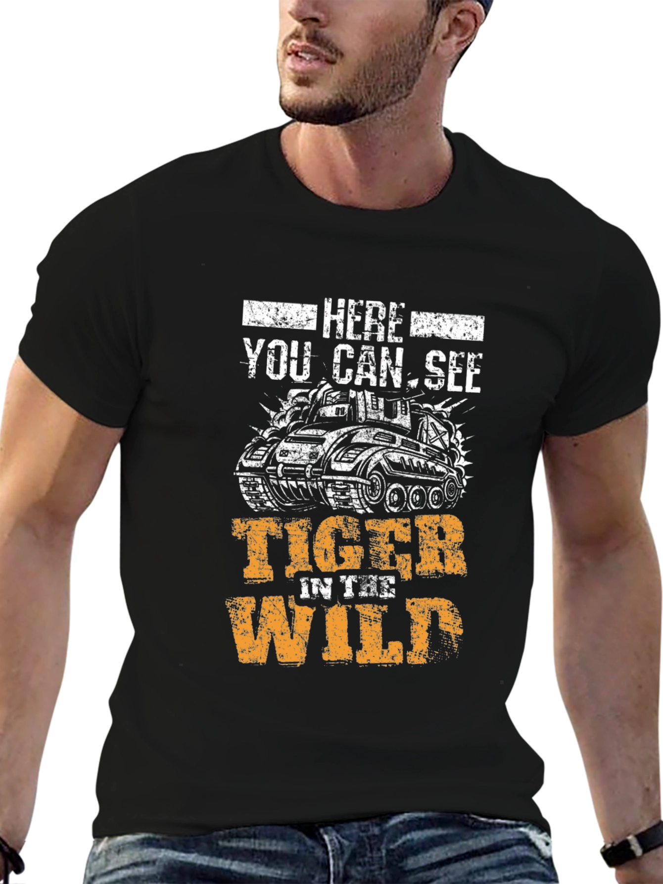 Tiger in the Wild Graphic Tee