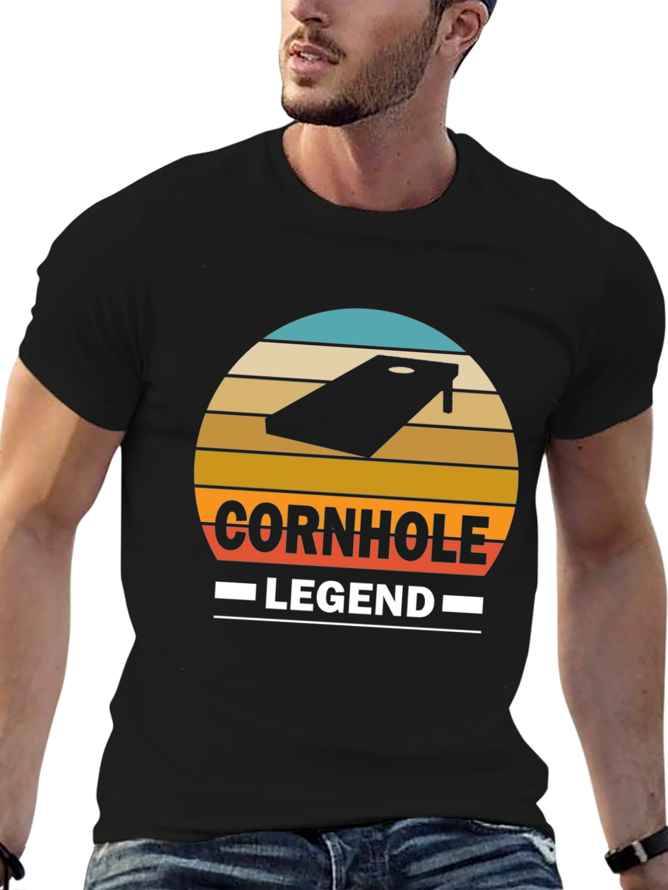 Cornhole Legend Graphic T-Shirt