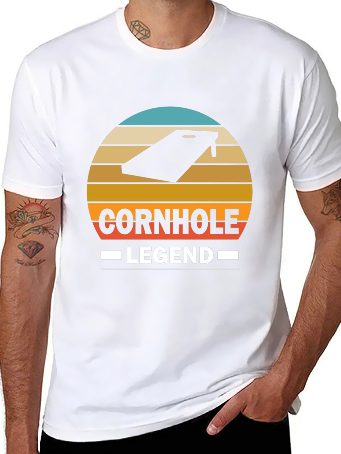 Cornhole Legend Graphic T-Shirt