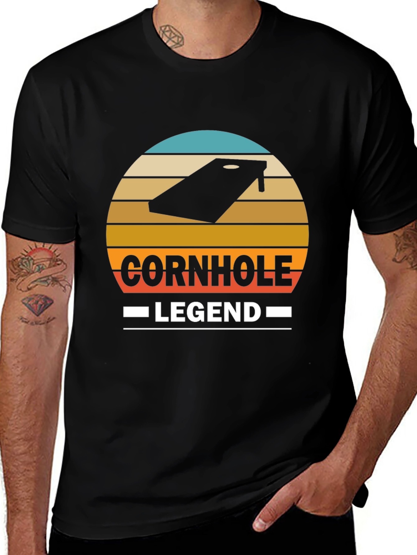 Cornhole Legend Graphic T-Shirt
