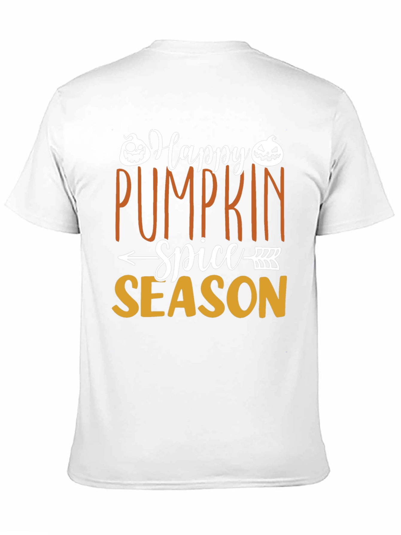 Happy Pumpkin Spice Season Black T-Shirt