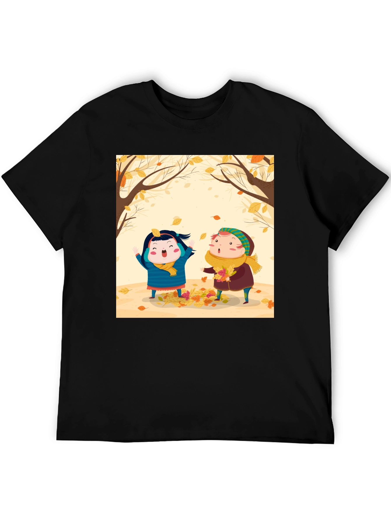 Autumn Kids Cartoon T-Shirt
