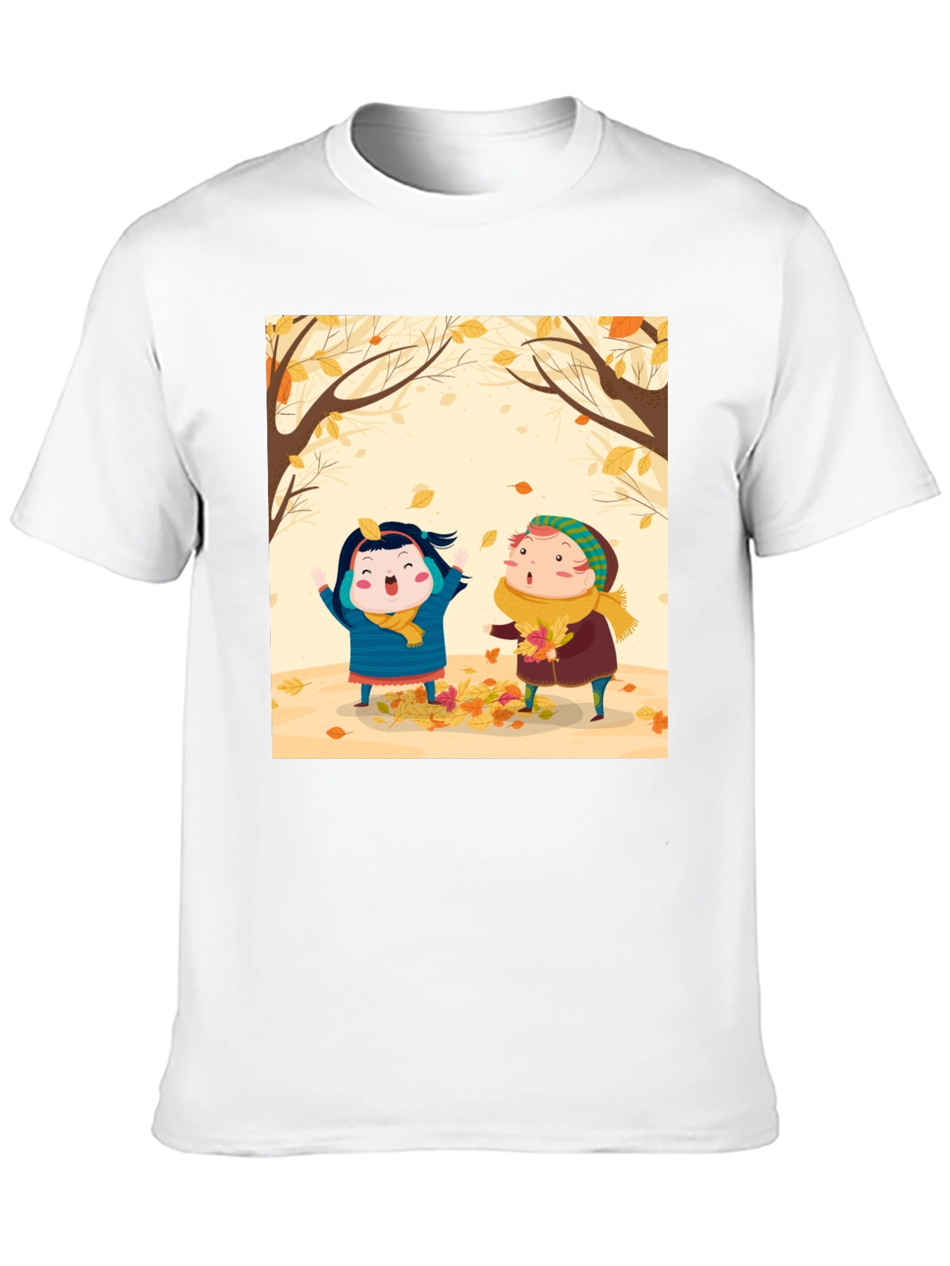Autumn Kids Cartoon T-Shirt
