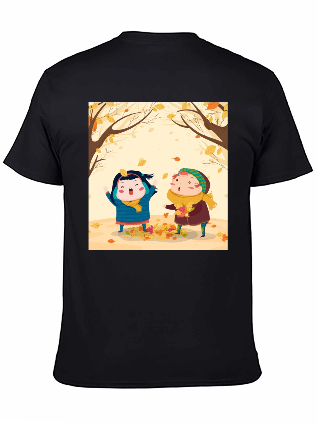 Autumn Kids Cartoon T-Shirt